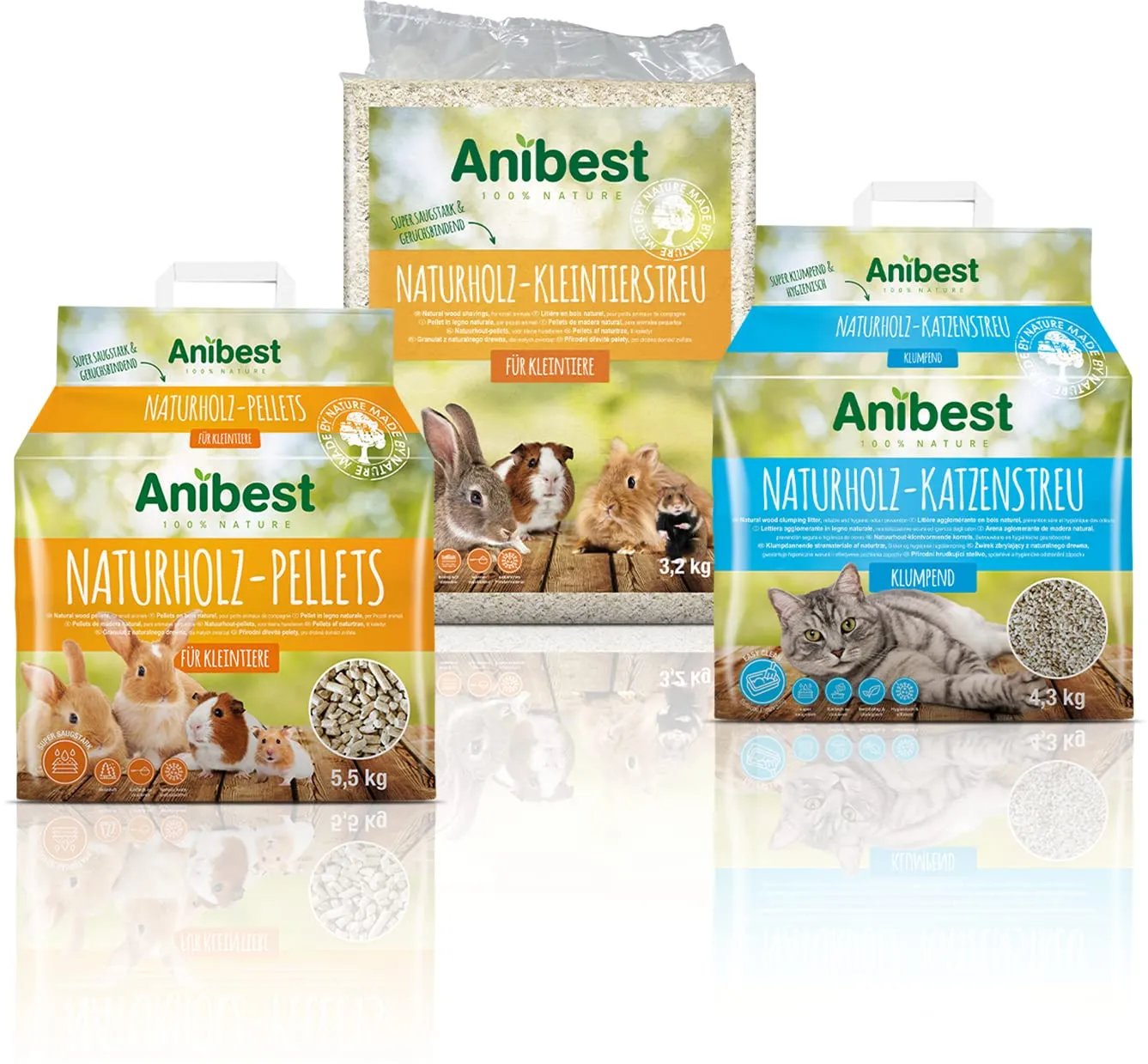 Anibest Pellet per Piccoli Animali - 5,5 kg - immagine 5