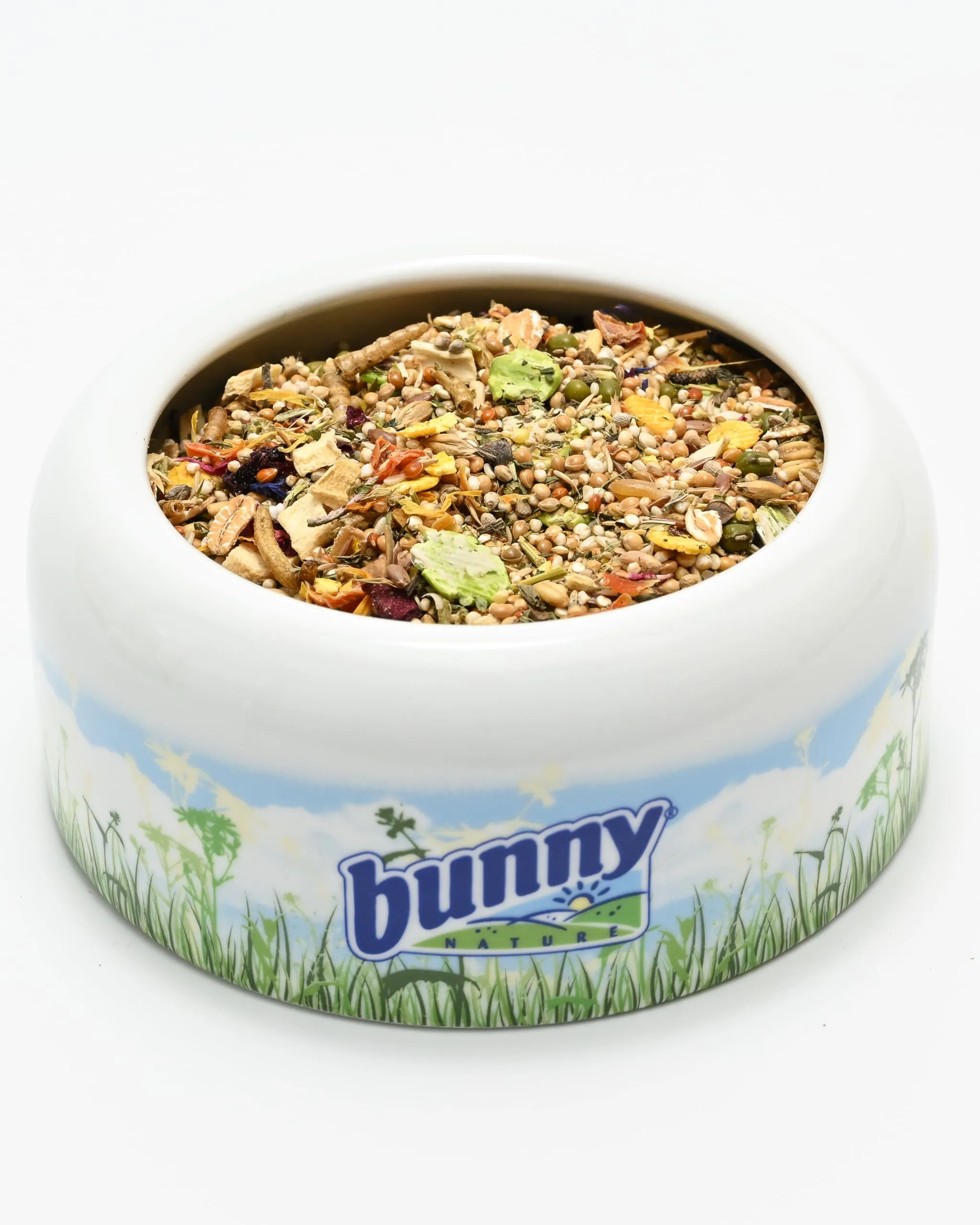 Bunny Nature Dwarfhamster Dream Expert Flower – Piatto naturale superfood con miscela di fiori, cereali, verdure e vermi – Nutrizione equilibrata - immagine 6