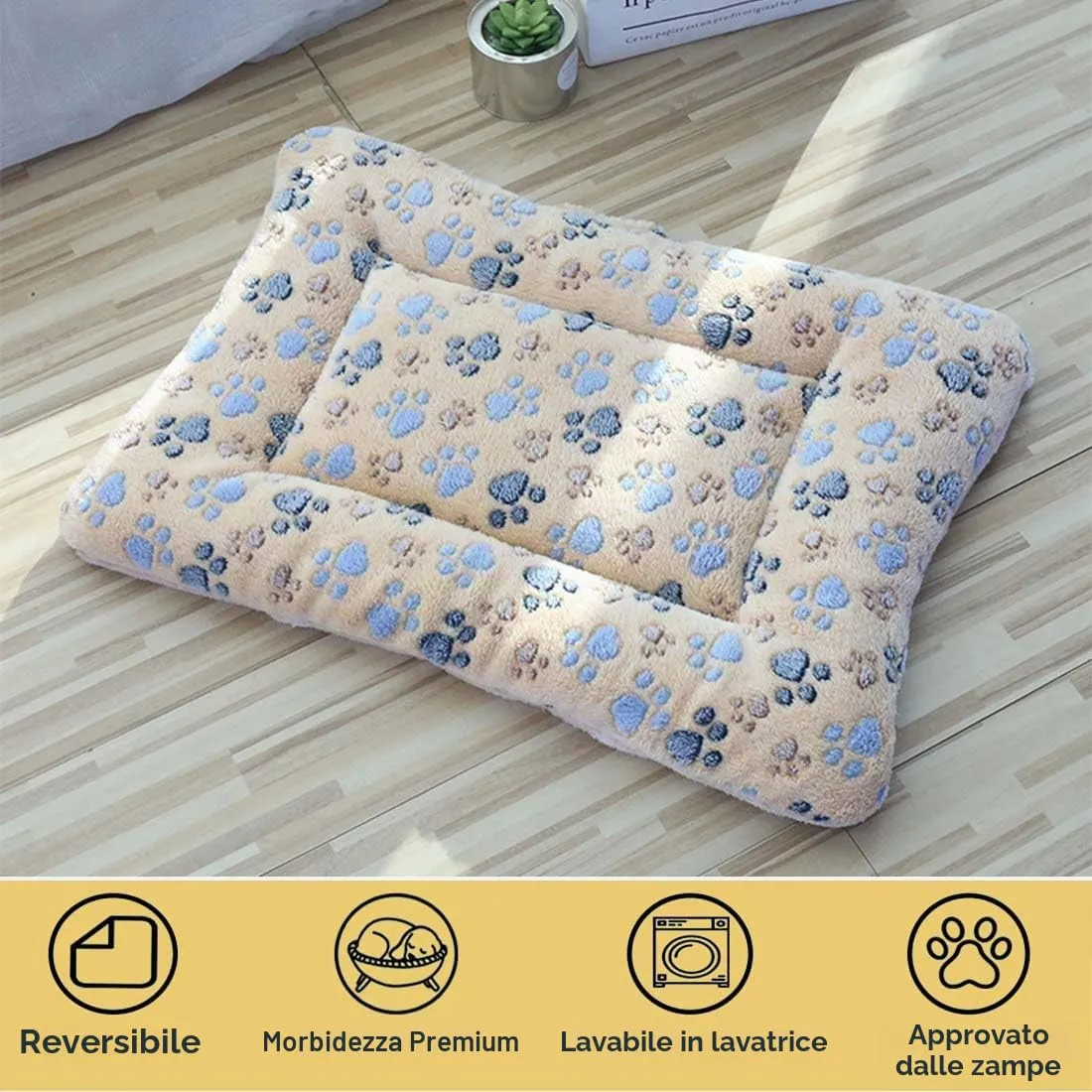 caldo e soffice lettino per animali domestici in pile Letto in Peluche per Piccoli Animali, Caldo Letto per Porcellini D'india, Calda Coperta per Porcellino D'india, Casetta per Conigli - immagine 2