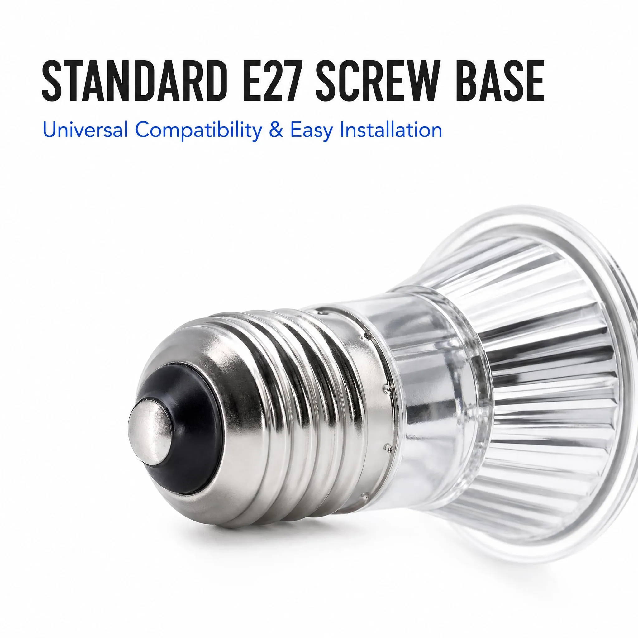 ANINGBOYZTZY 4 lampadine riscaldanti E27 a spettro completo per rettili, lampada solare UVA/UVB dimmerabile per terrario, faretto termico per tartarughe, iguane, serpenti e gechi - immagine 5