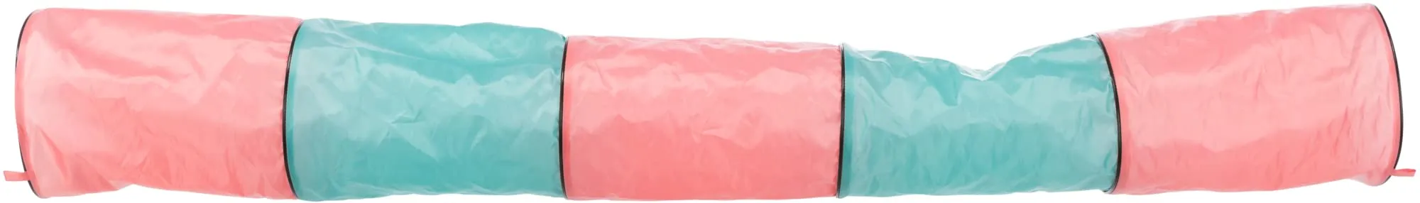TRIXIE 6277 - Tunnel Giocattolo per Conigli, ø 18 × 130 cm, Colore: Antracite/Verde - immagine 3