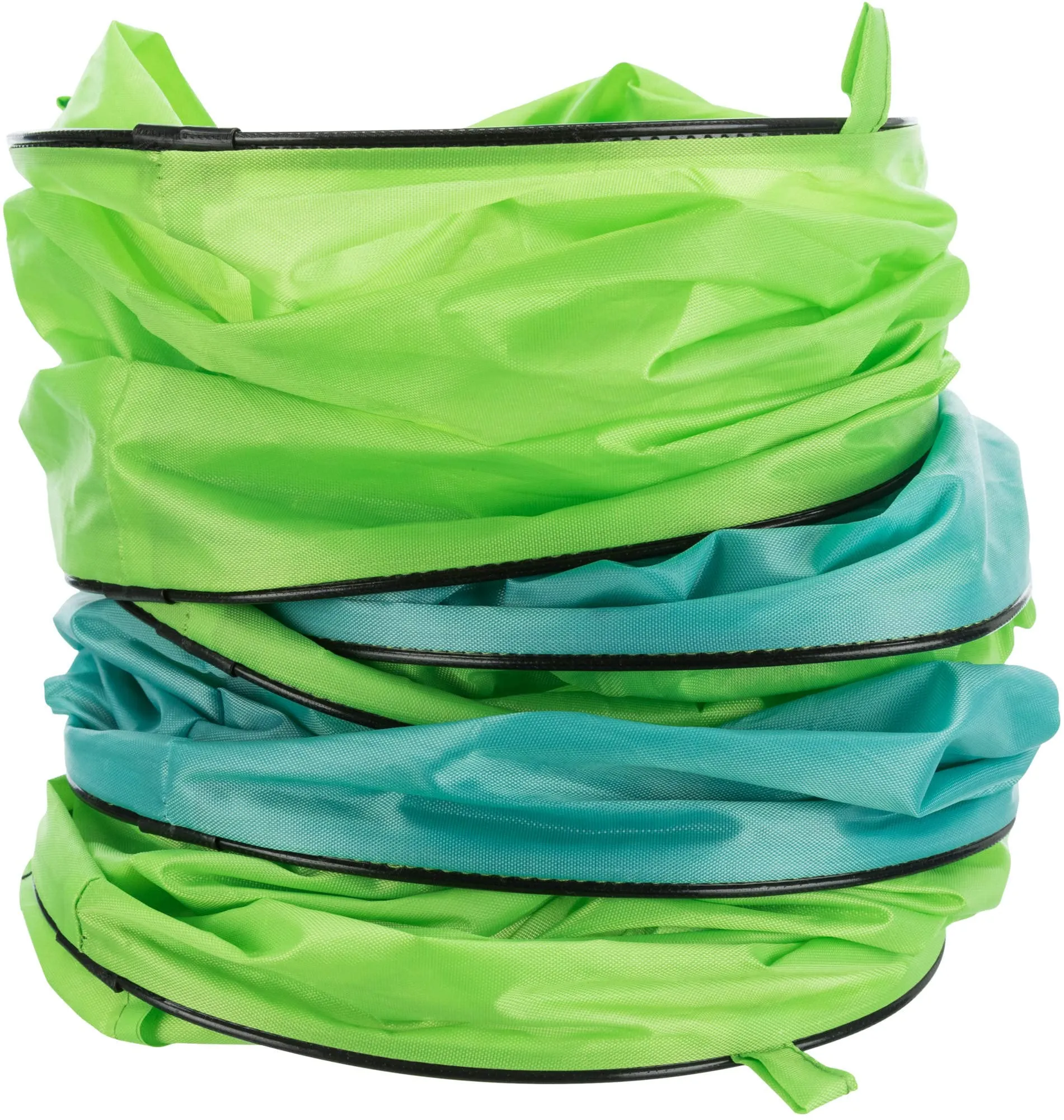 TRIXIE 6277 - Tunnel Giocattolo per Conigli, ø 18 × 130 cm, Colore: Antracite/Verde - immagine 4