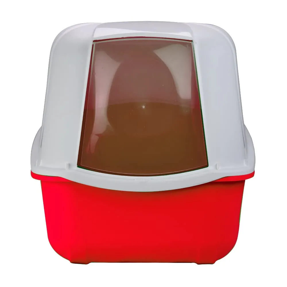 MPS Komoda, Toilette per gatti, chiusa completa di filtro e paletta, Colori assortiti - immagine 4