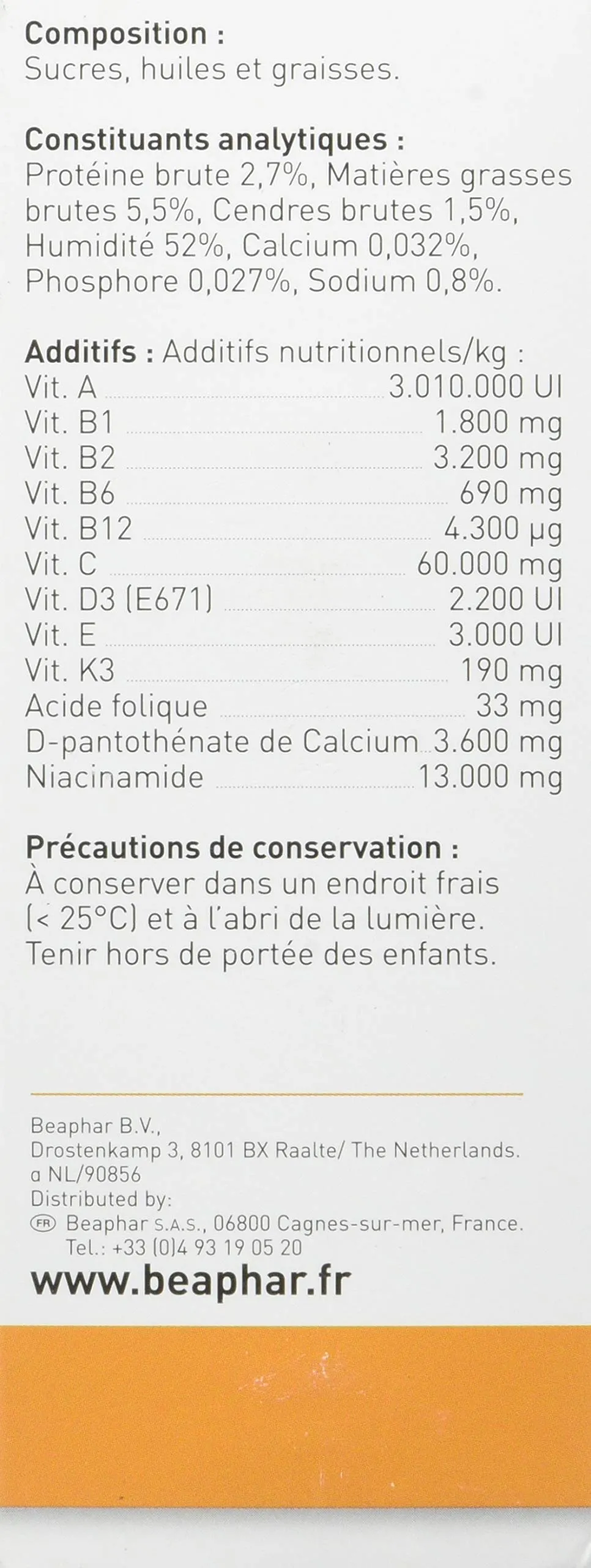 Beaphar Cavi-Vit - Vitamine C per Porcellino d'India - immagine 2