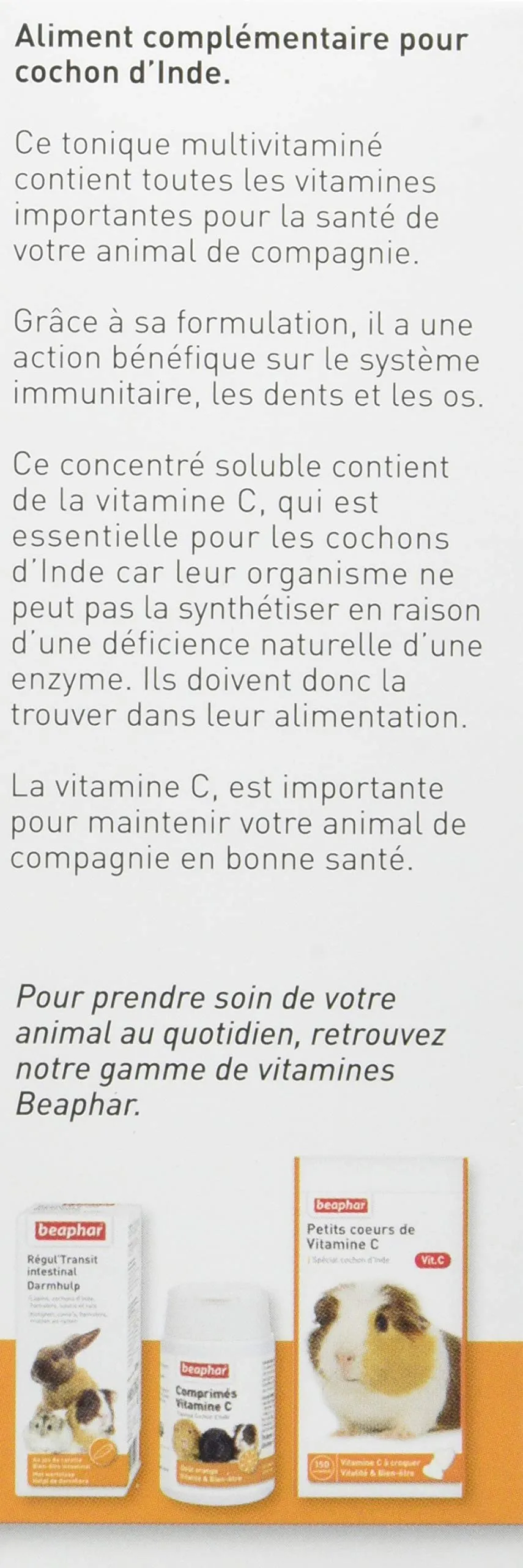 Beaphar Cavi-Vit - Vitamine C per Porcellino d'India - immagine 3