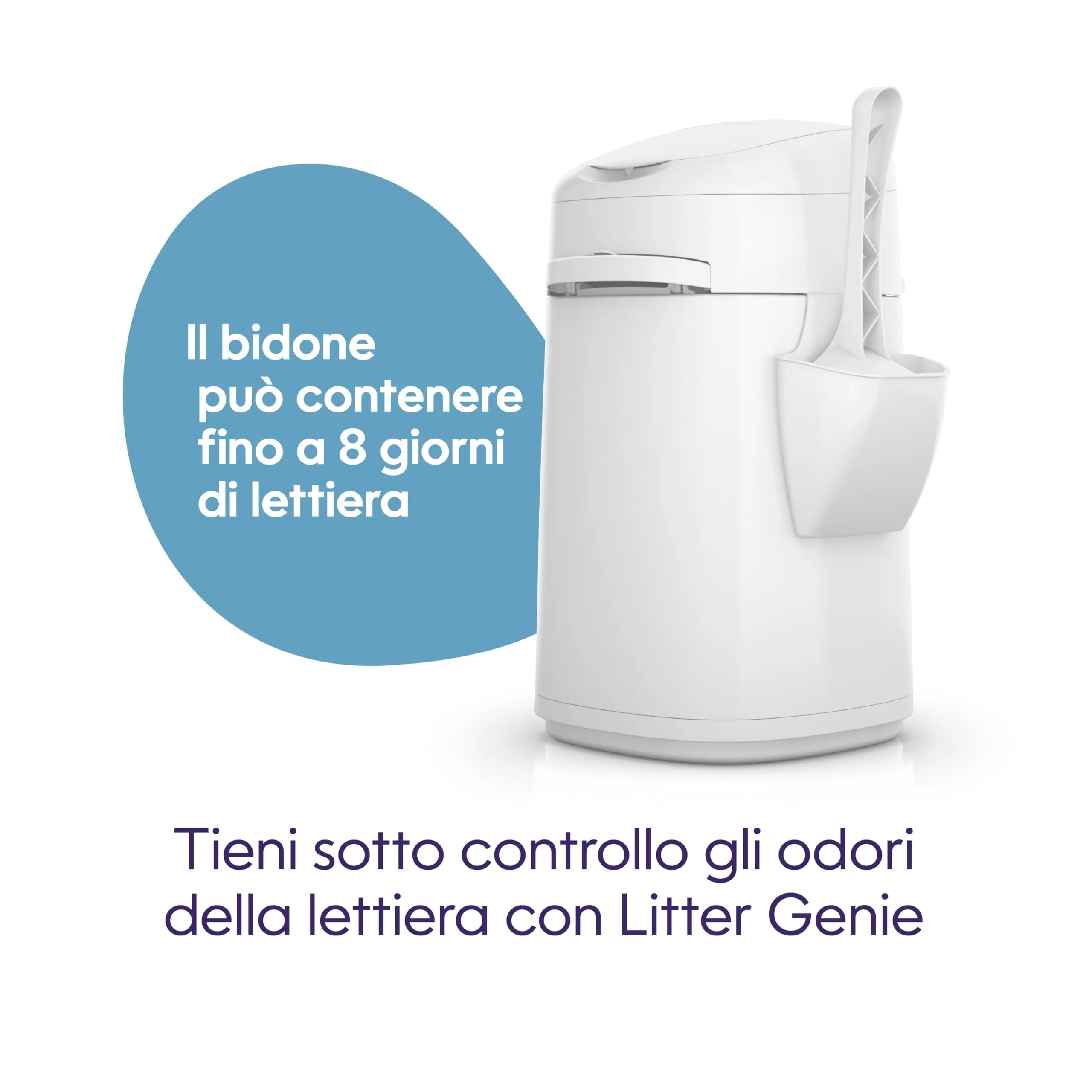Litter Genie LitterLocker Fashion - Contenitore con Ricarica 3 Mesi - immagine 3