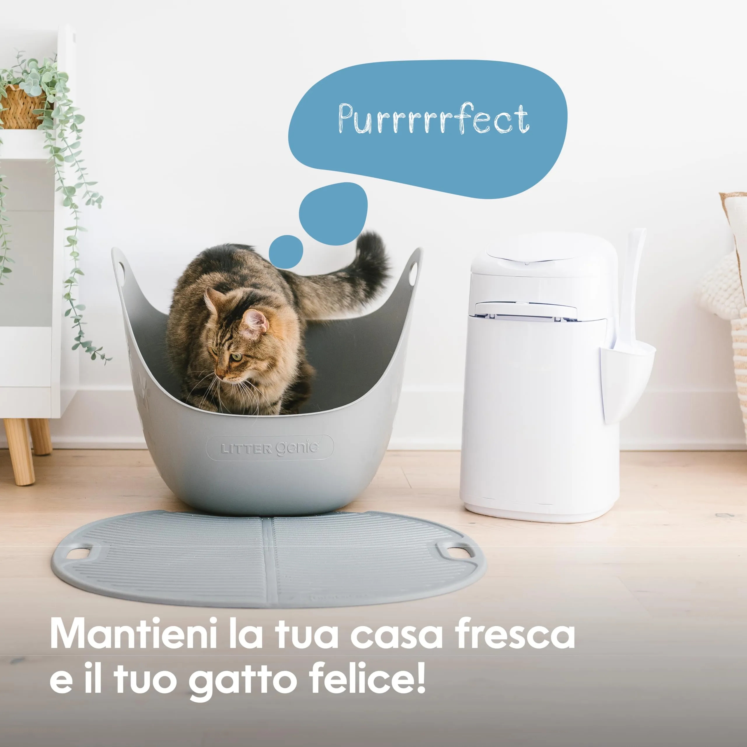Litter Genie LitterLocker Fashion - Contenitore con Ricarica 3 Mesi - immagine 5