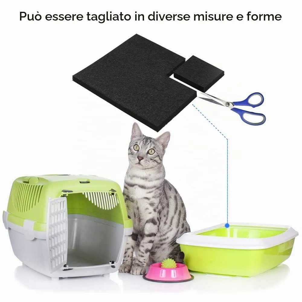 Dadabig 10 Pezzi Filtro per Lettiera per Gatti - immagine 4