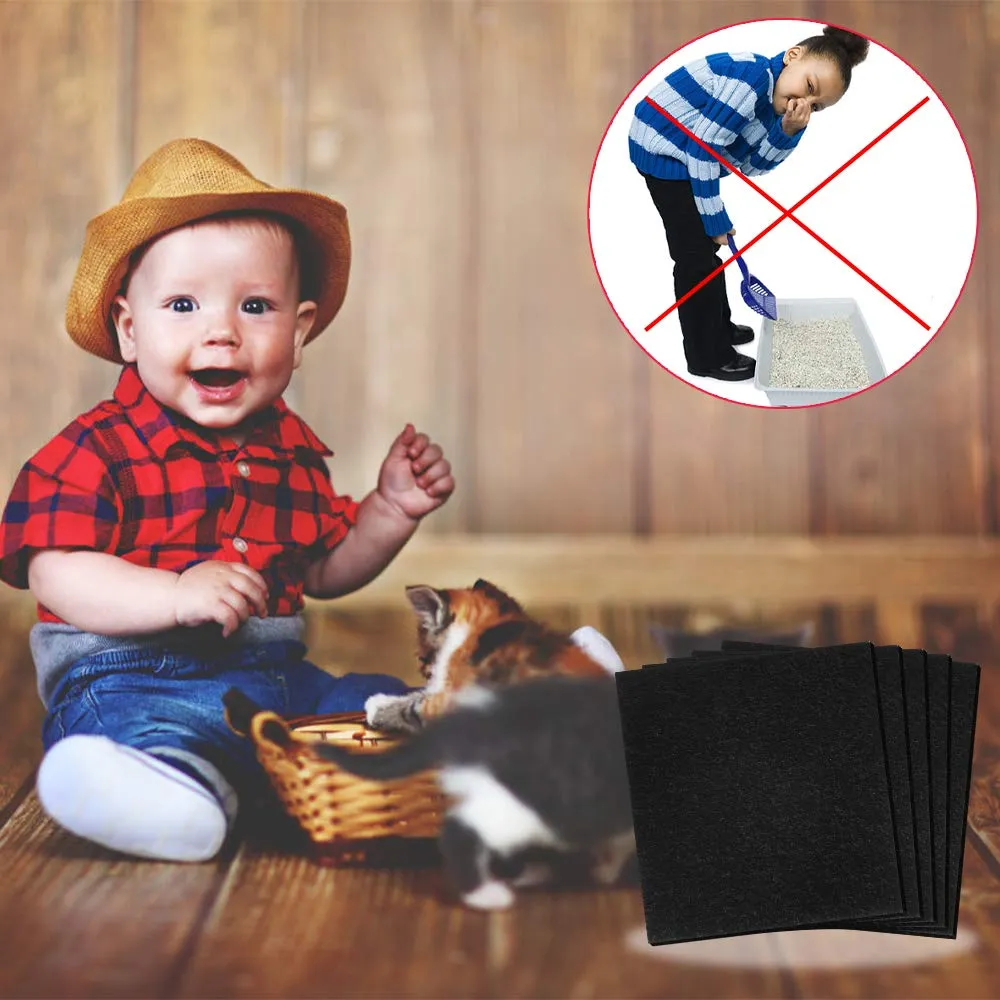 Dadabig 10 Pezzi Filtro per Lettiera per Gatti - immagine 5