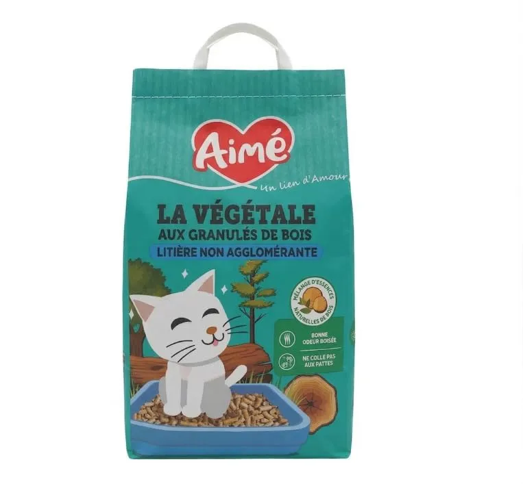 Aimé - Lettiera per gatti, 10 l, molto assorbente - immagine 3