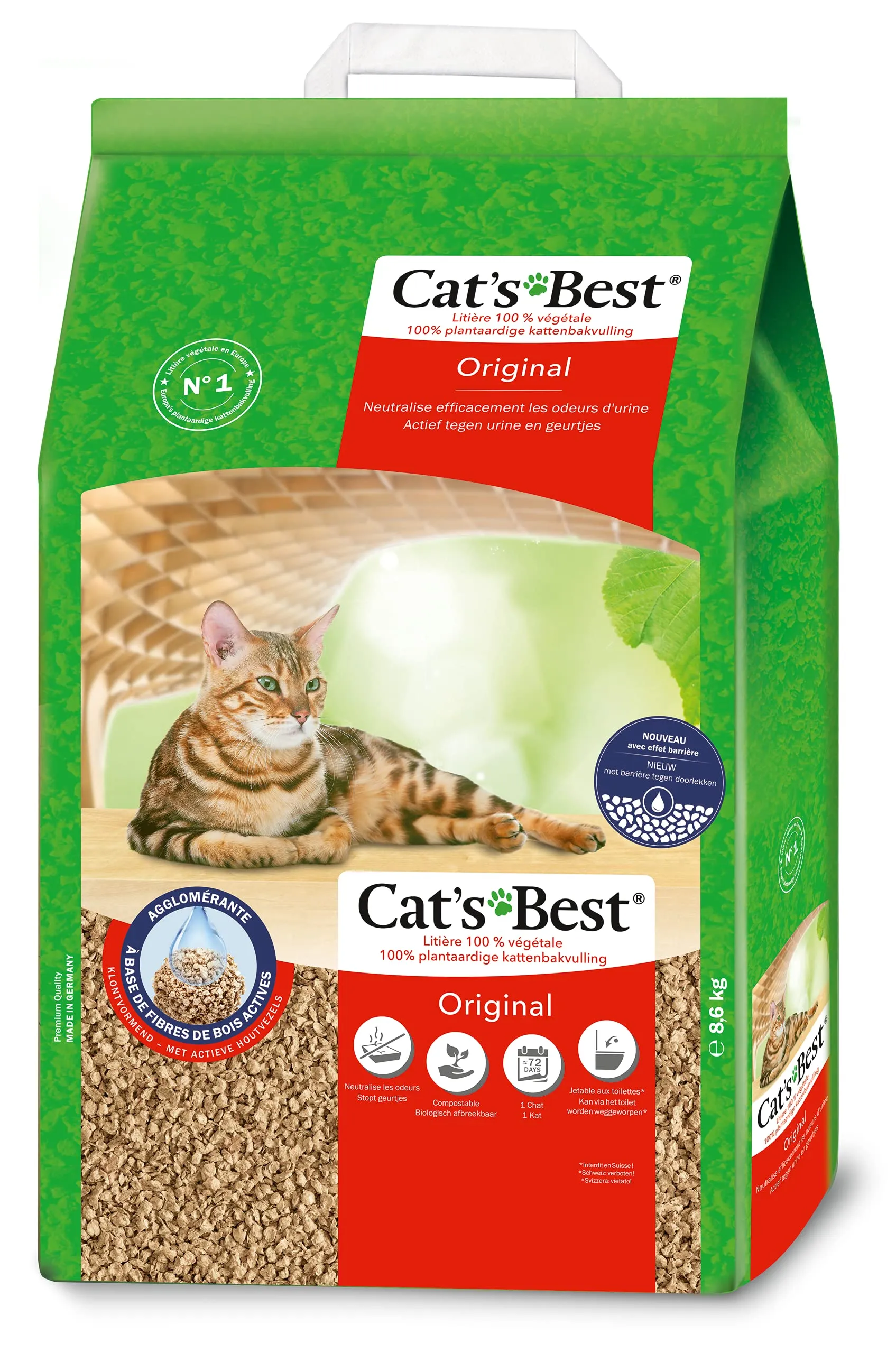 Cat's Best Originale 8,6 kg/20 l - immagine 1