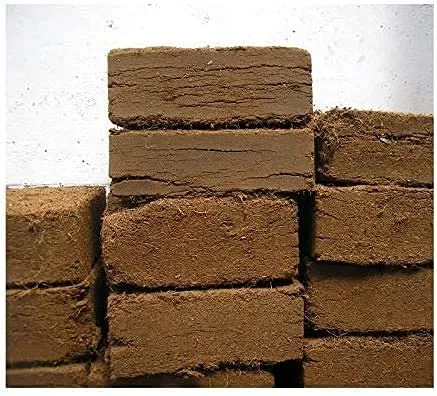 AlmaStore FIBRA DI COCCO 10 KG (2 X 5 Kg) | 70 LT | 100% Naturale | Substrato per terraio tartarughe o rettili | circa 5 kg/PZ | Blocchi per la coltivazione piante, fiori, ortaggi - immagine 5