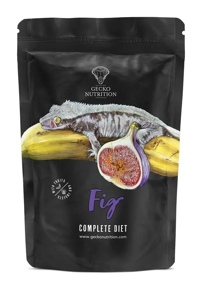 Alimento speciale per gecki, Banana e Fico, 100 gr - immagine 1