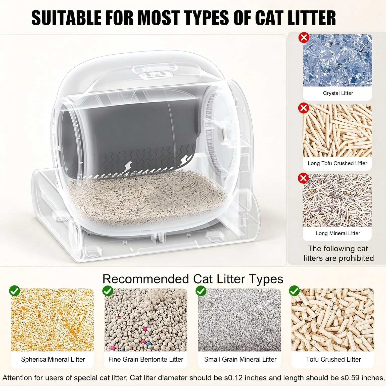 Lettiera Gatto Autopulente, Lettiera Autopulente per Gatti, Diversi Gatti - immagine 7