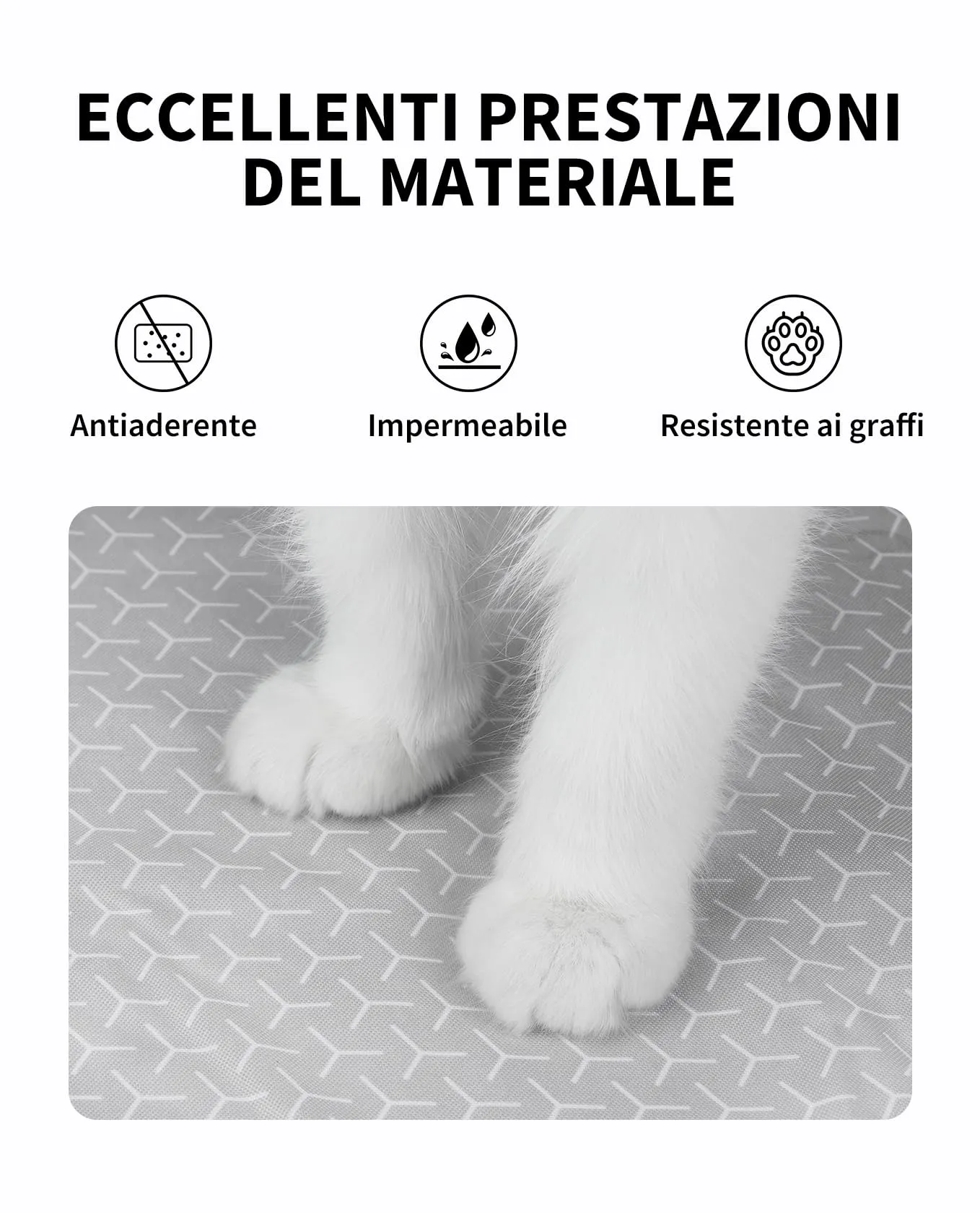 PETKIT Imbottitura Interna Della Lettiera Autopulente per Pura Max 2 e PUROBOT MAX PRO 2, Impermeabile, A Prova di Perdite, Antigraffio, Alta Elasticità - immagine 3