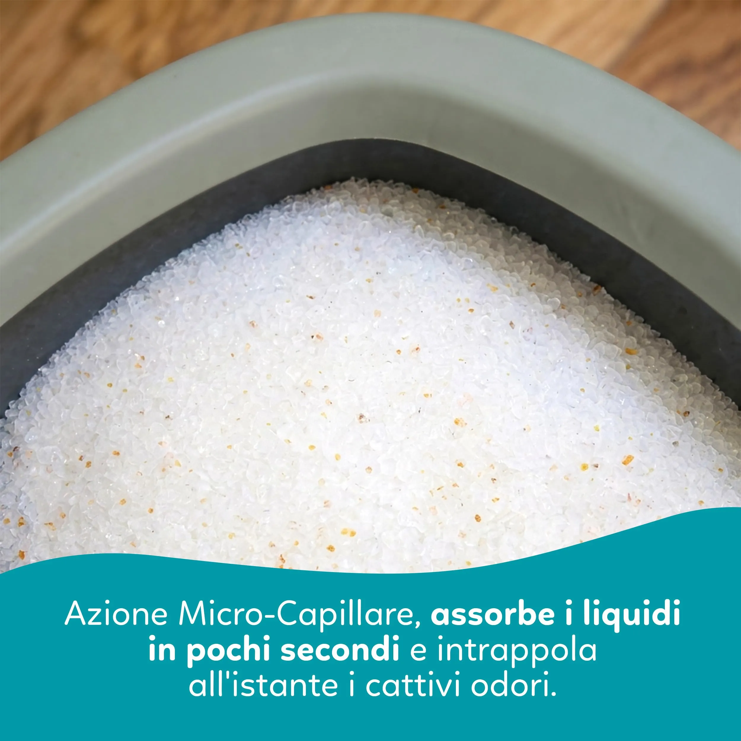 AQPET Catty Pure+ Lettiera per Gatti al Silicio 30 L (6x5 L), Check-pH - immagine 6