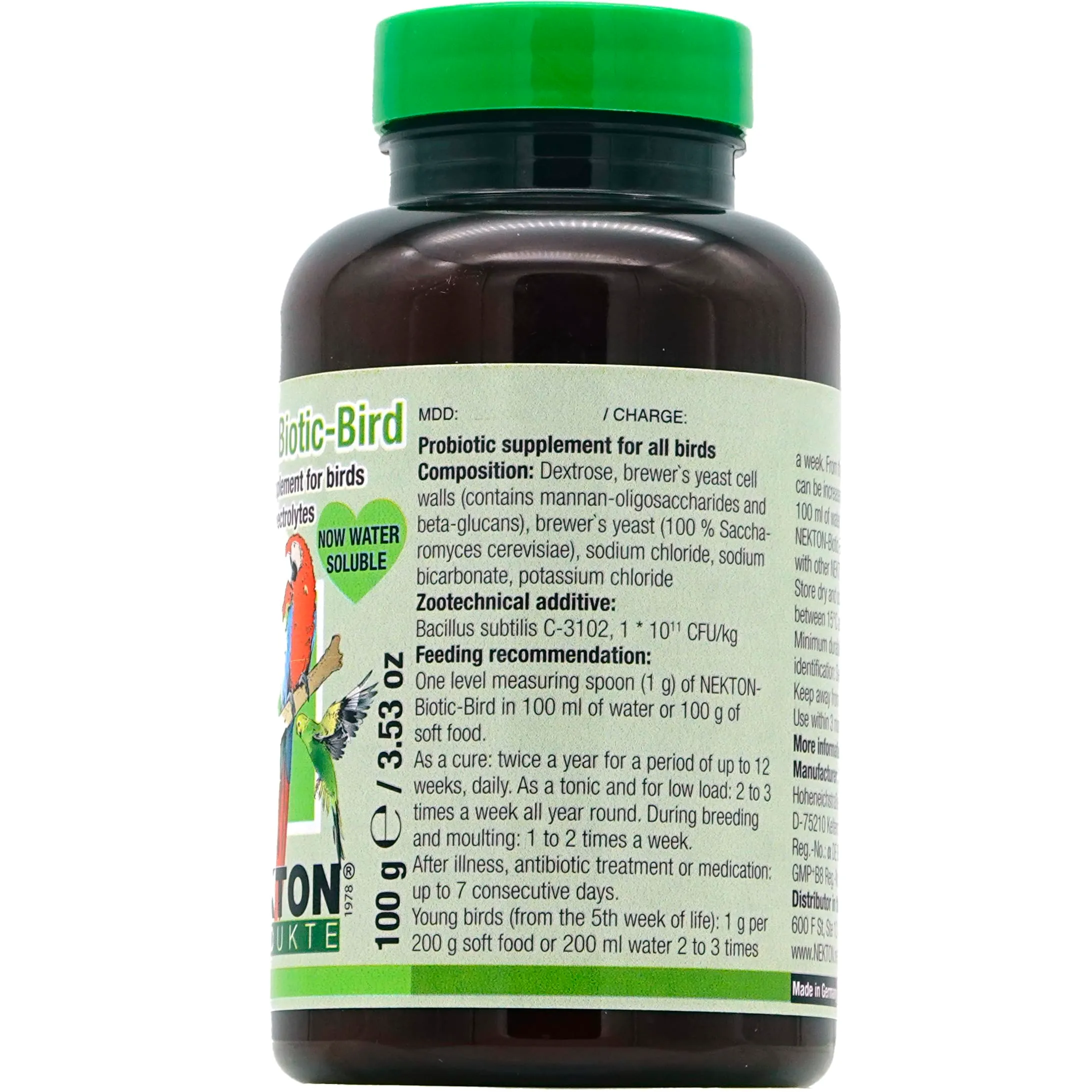 Nekton Biotic Bird, Confezione da 1 (1 x 100 g), M - immagine 2