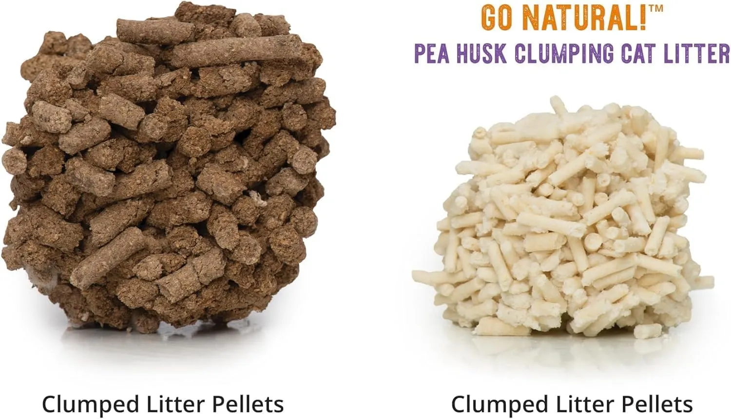 Catit diventa naturale! Clumping Pea Pod Lettiera per gatti al profumo di lavanda 2 x 2,8 kg (5,6 kg) - immagine 8