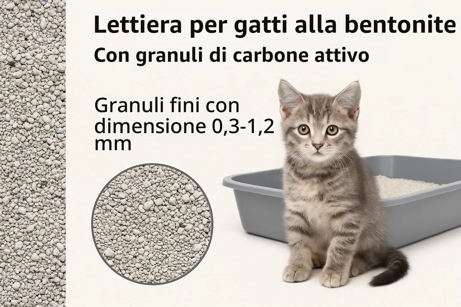 Flamingo Lettiera per gatti - lettiera agglomerante - granulometria extra fine - 12L (12KG) per 10 settimane - Origine Canada - naturale & senza profumo - Ideale per 1 o più gatti - immagine 7