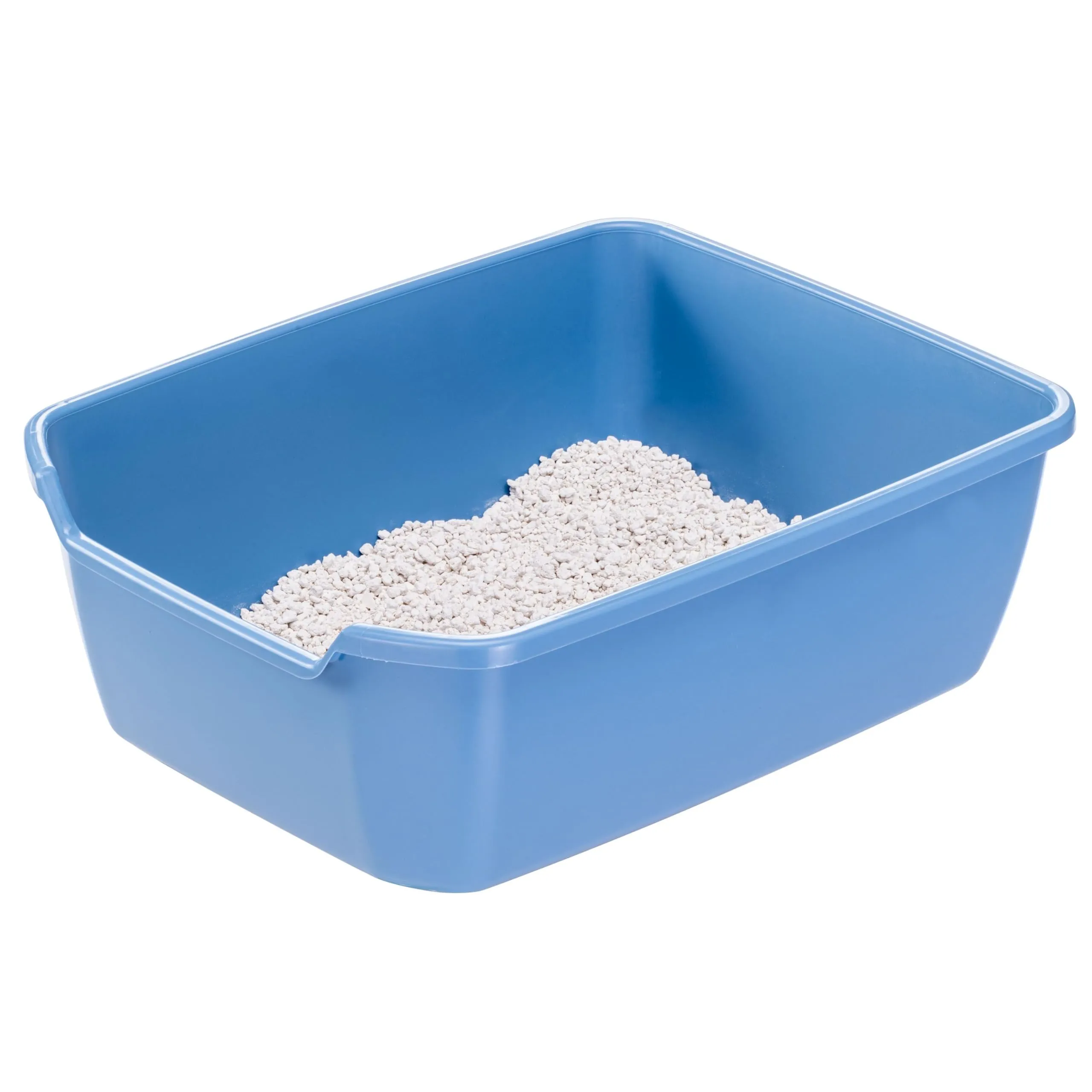 Ferplast Lettiera Gatto, Toilette per Gatti Grandi, in Plastica con Bordi Alti, Facile e Veloce da Pulire L 46 x W 36 x H 16,2 cm, Vari Colori - immagine 8