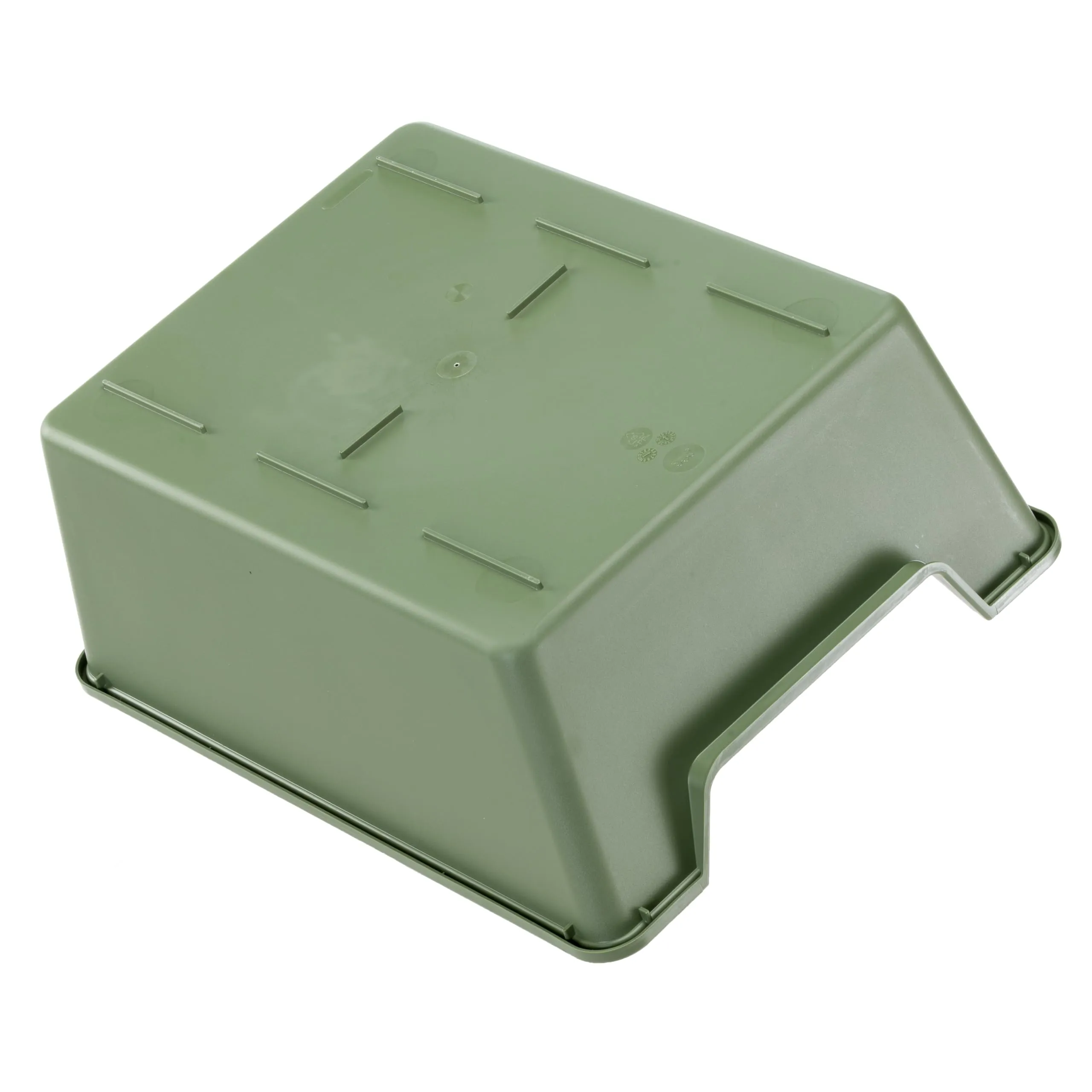 Ferplast Lettiera Gatto, Toilette per Gatti Grandi, in Plastica con Bordi Alti, Facile e Veloce da Pulire L 52 × W 41× H 21 cm, Vari Colori - immagine 3