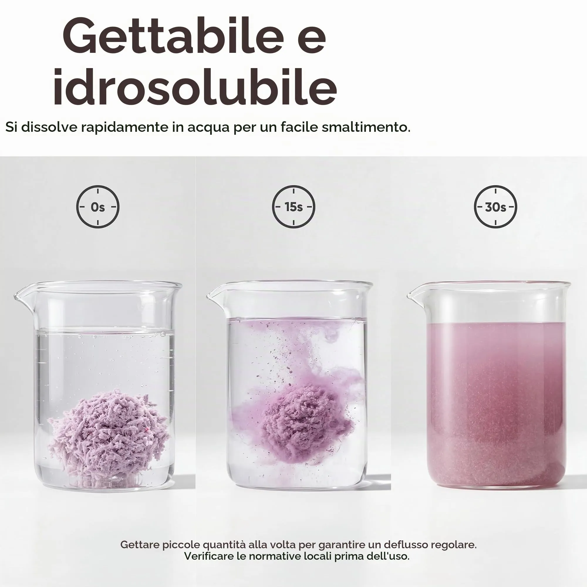 FUKUMARU Lettiera per Gatti al Tofu 10,8/24L, Lettiera Agglomerante Naturale di Mais e Fagioli, Senza Polvere, Biodegradabile, Agglomerazione Rapida,Controllo Odori Efficace,Smaltibile nel WC. - immagine 5