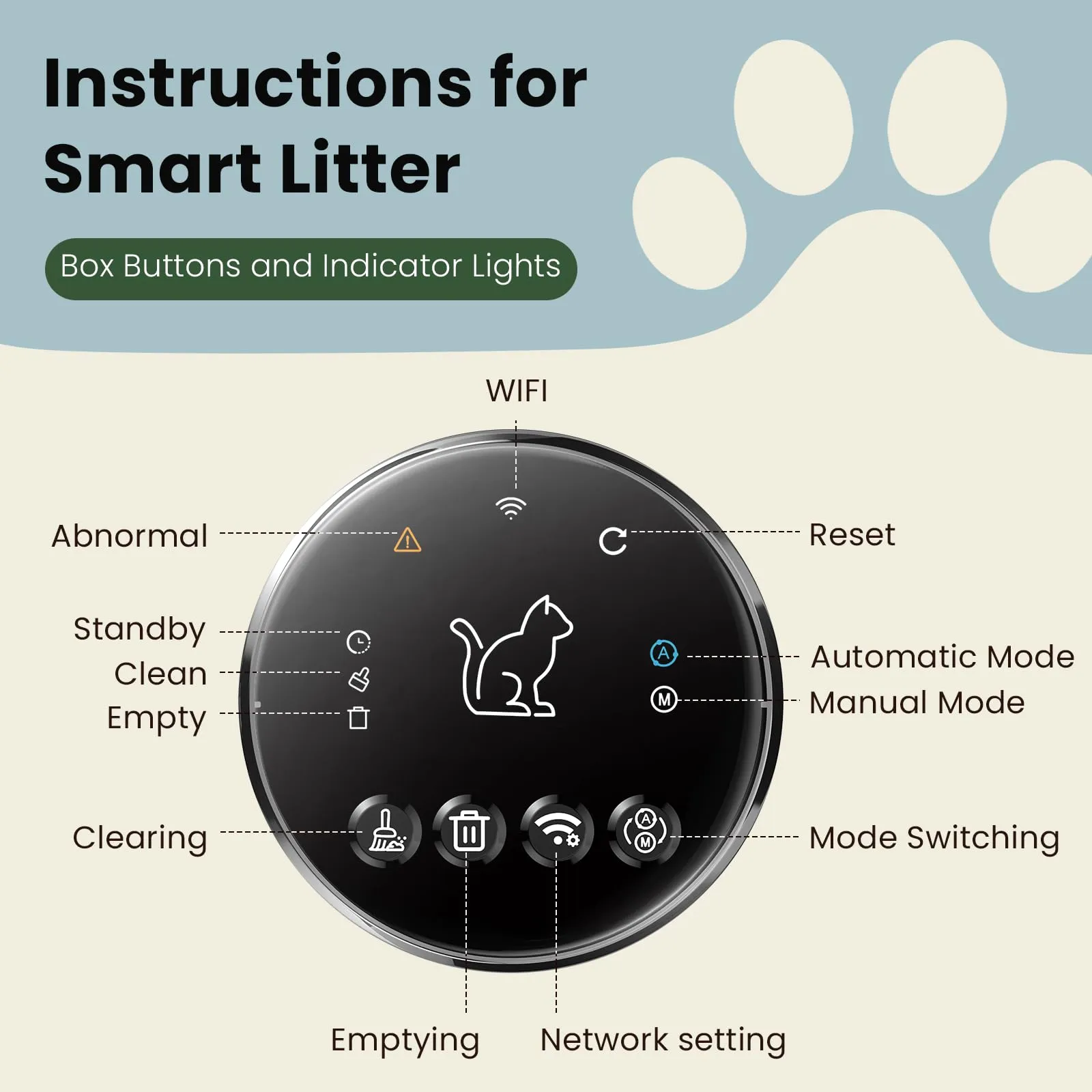 Lettiera Gatto Autopulente 89 L Con APP, Capacità Massima, Lettiera Automatica Per Gatti, Lettiera Con Triplo Sensore Di Sicurezza, Ampio Spazio,Adatta a Famiglie Con Più Gatti - immagine 4