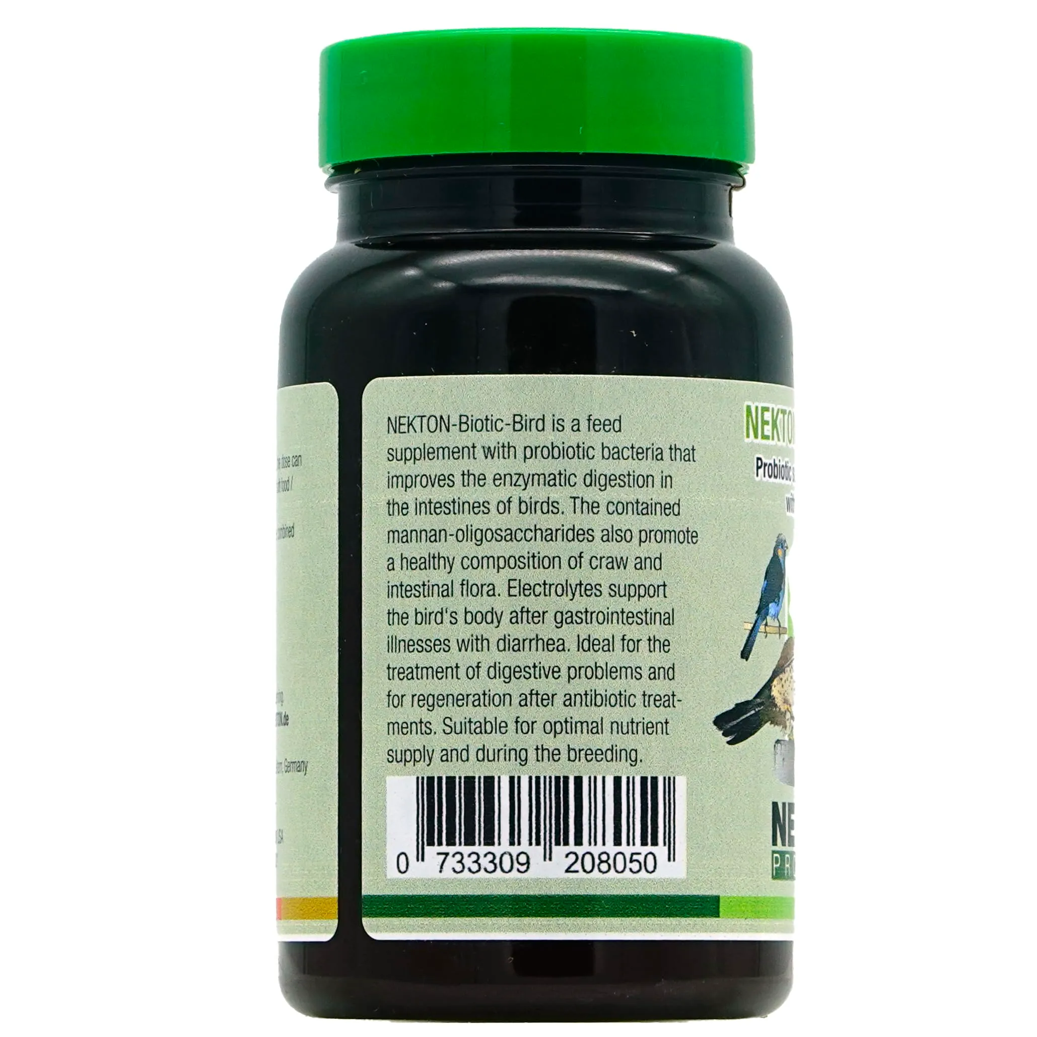 NEKTON - Biotic-Bird | Probiotico per uccelli ornamentali e rapaci | Mangime complementare (50 g) - immagine 5