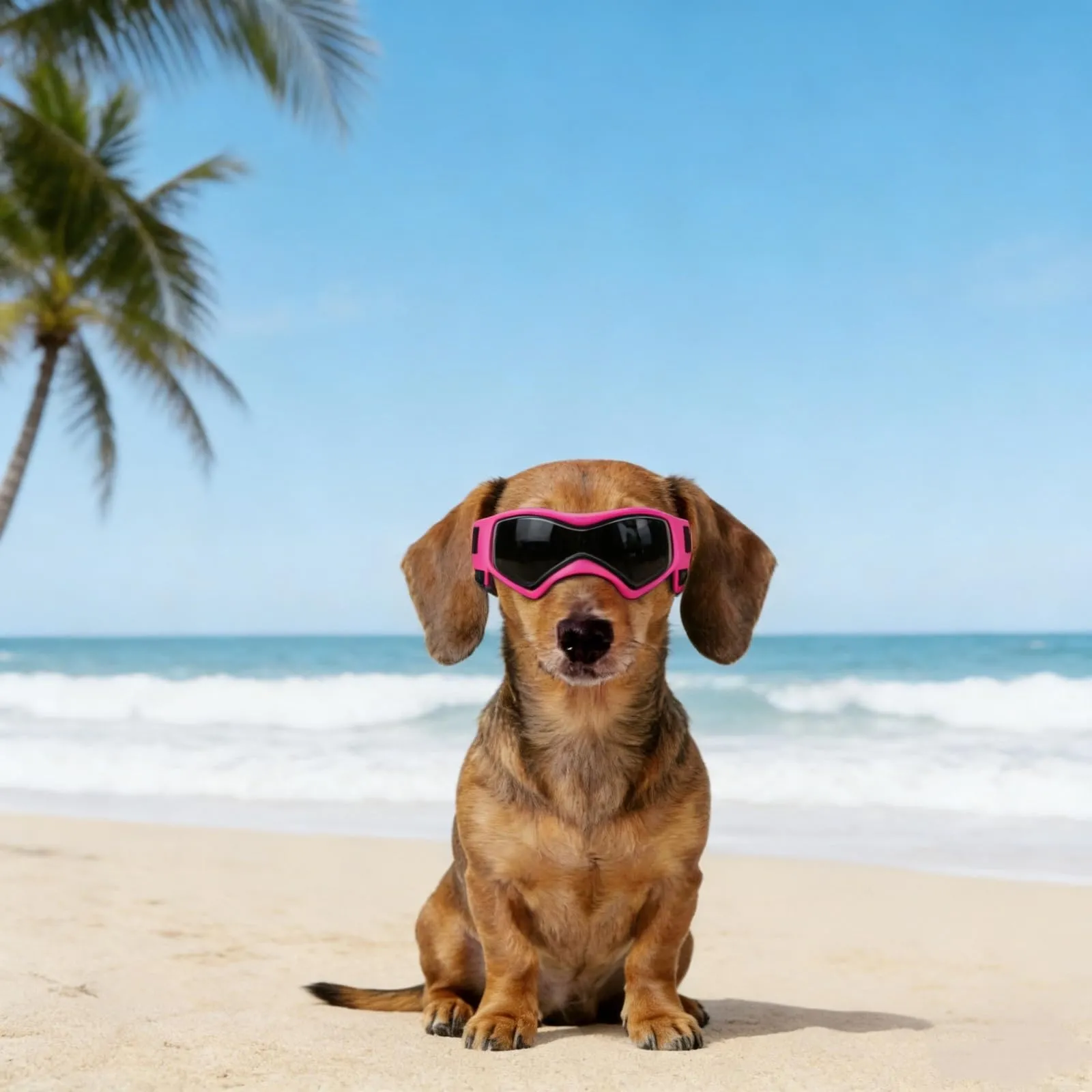 Enjoying Occhiali per Cani Taglia Piccola, Occhiali da Sole per Cucciolo Moto, Gatti Adulti Occhiali Cane, Protezione UV, Regolabile, Cool Rosa - immagine 6