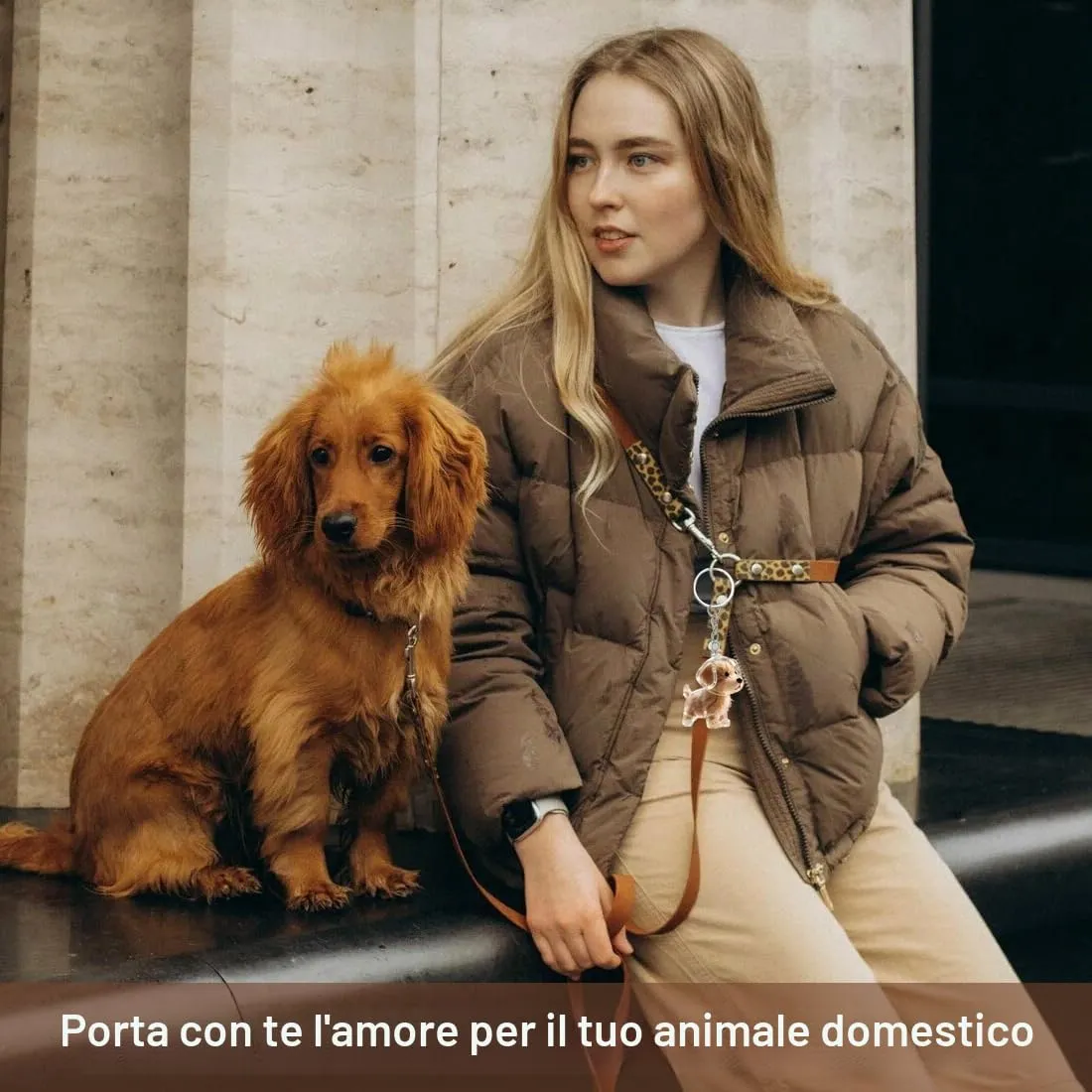 GONZTEL 1 pezzo Portachiavi per collezionisti di peli di cane, ciondolo a capsula ricordo della pelliccia, regalo commemorativo, ciondolo commemorativo per peli di cane - immagine 5
