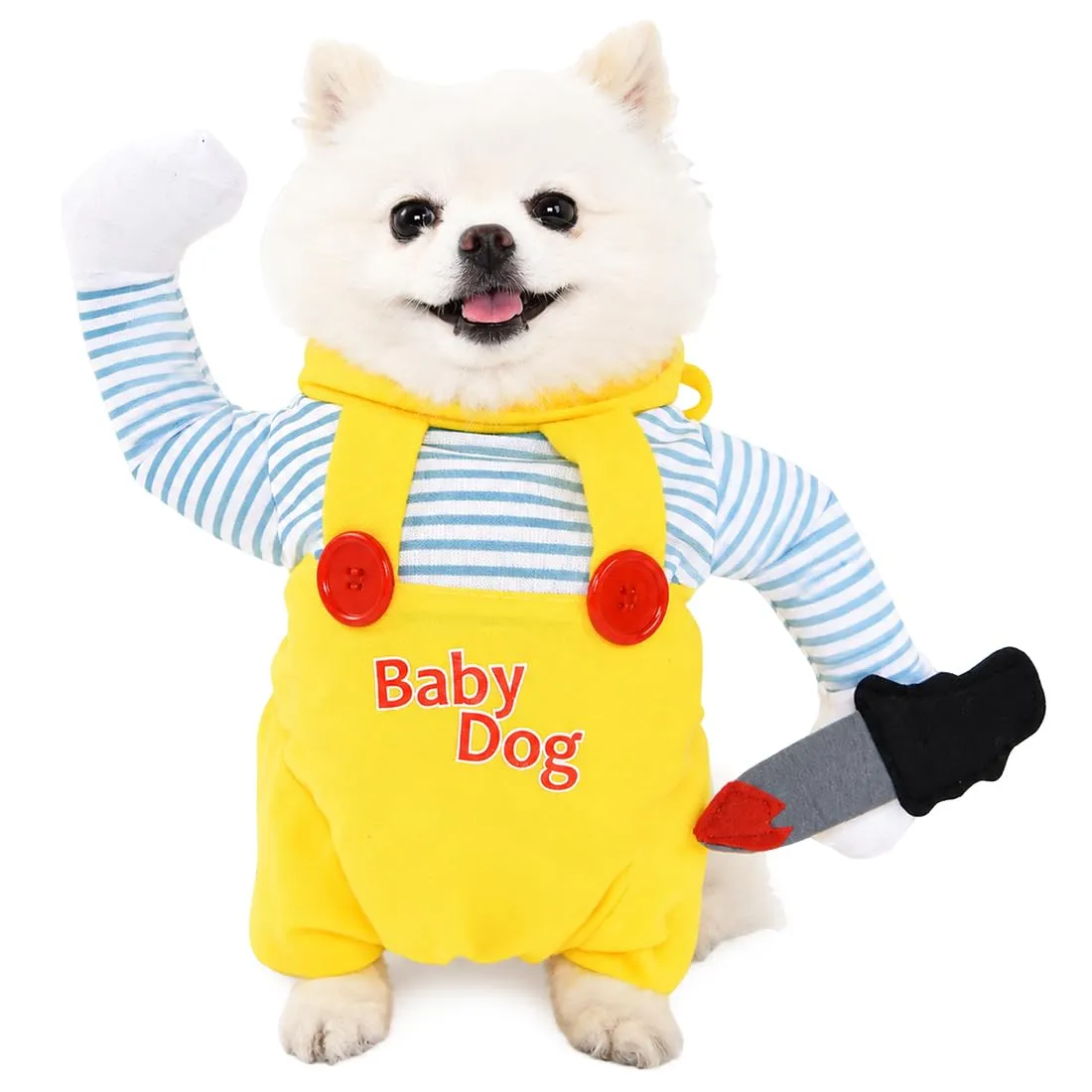 FCPEAG Costume Cane,Cane Awful Costumes,Costume Di Halloween Per Cani,Costumi Per Cani Divertenti Per Halloween,Cosplay,Natale e Feste(M) - immagine 1