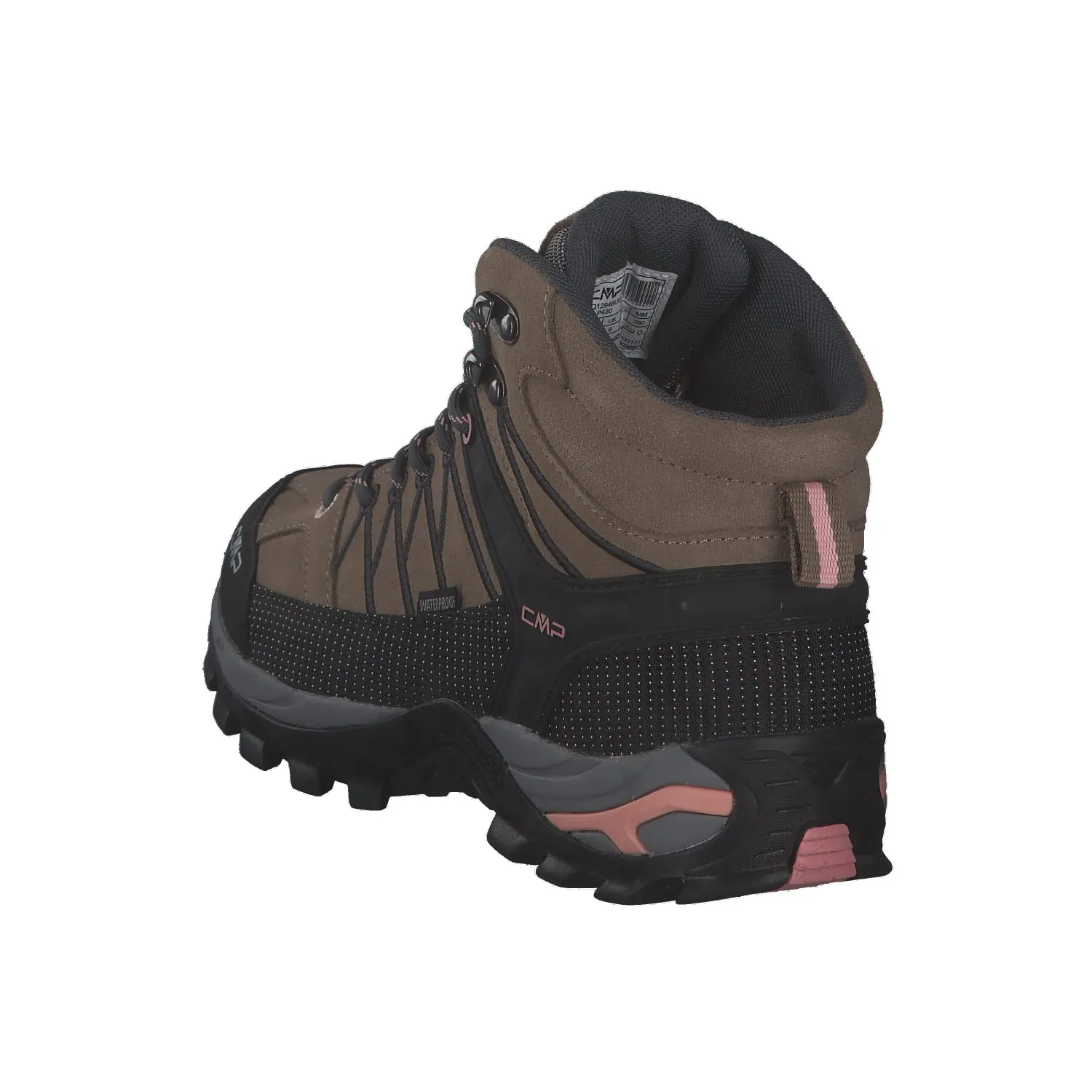 CMP Rigel Mid Wmn Trekking Shoes Wp, Scarpe da trekking Donna, Cenere, 41 EU - immagine 4