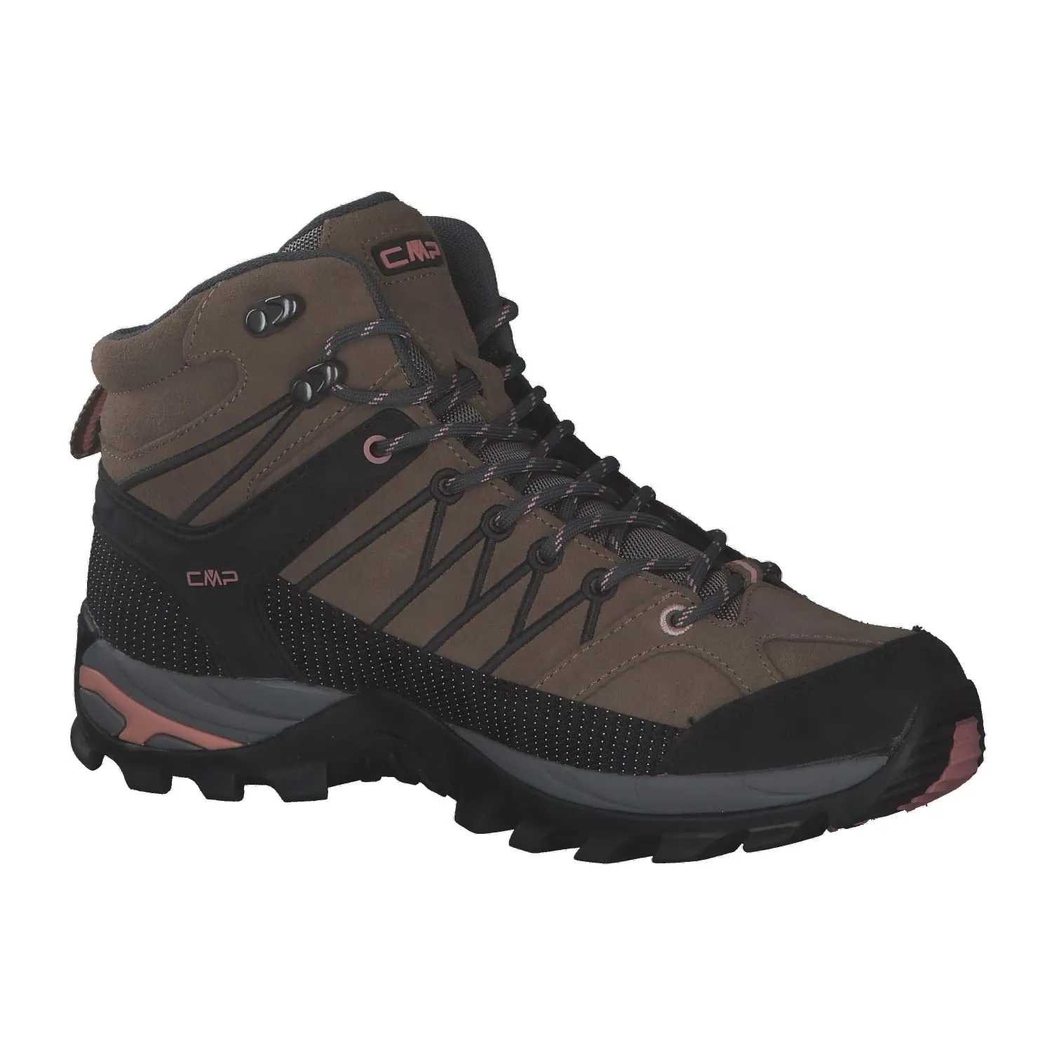 CMP Rigel Mid Wmn Trekking Shoes Wp, Scarpe da trekking Donna, Cenere, 41 EU - immagine 9
