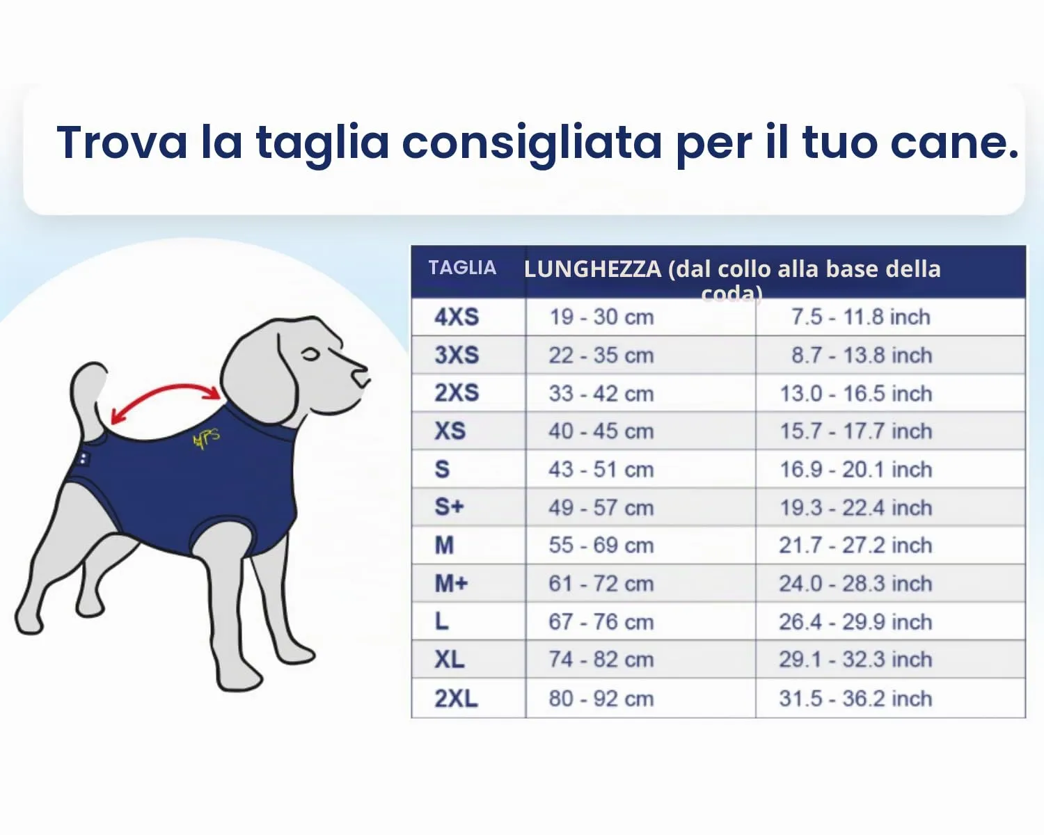 MPS Medical Pet Shirt, Cane, Blu, XL - immagine 6
