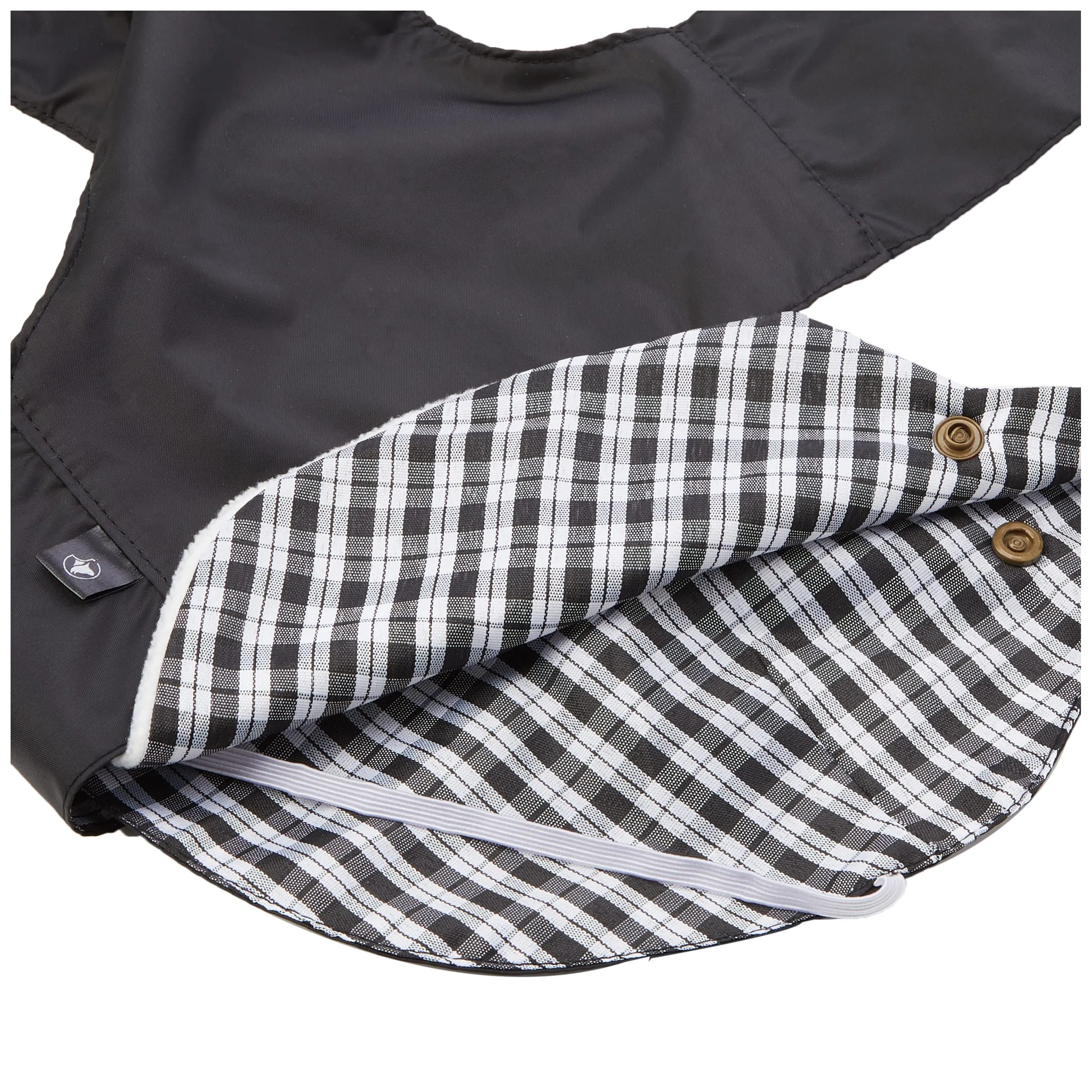 Croci Cappotto Impermeabile per Cani Montreal Nero, Cm 40, Pile Poliestere - immagine 2