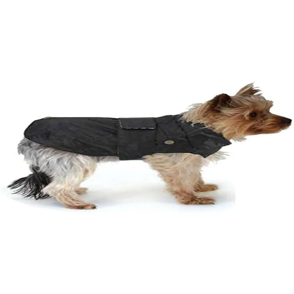 Croci Montreal - Cappotto per cani, Mantello invernale, Giacca impermeabile, Taglia 50cm, Nero - immagine 1