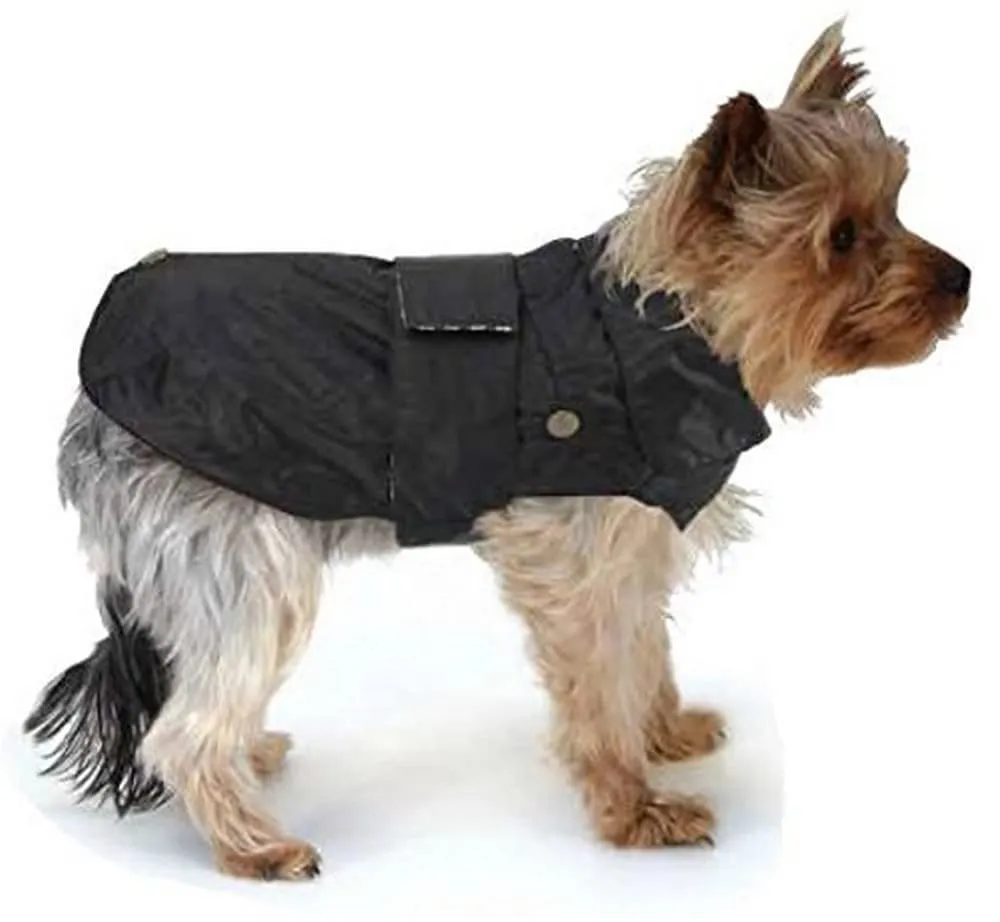 CROCI, MONTREAL, Cappotto per cani, Mantello invernale, Giacca impermeabile, Taglia 70cm, Nero - immagine 1