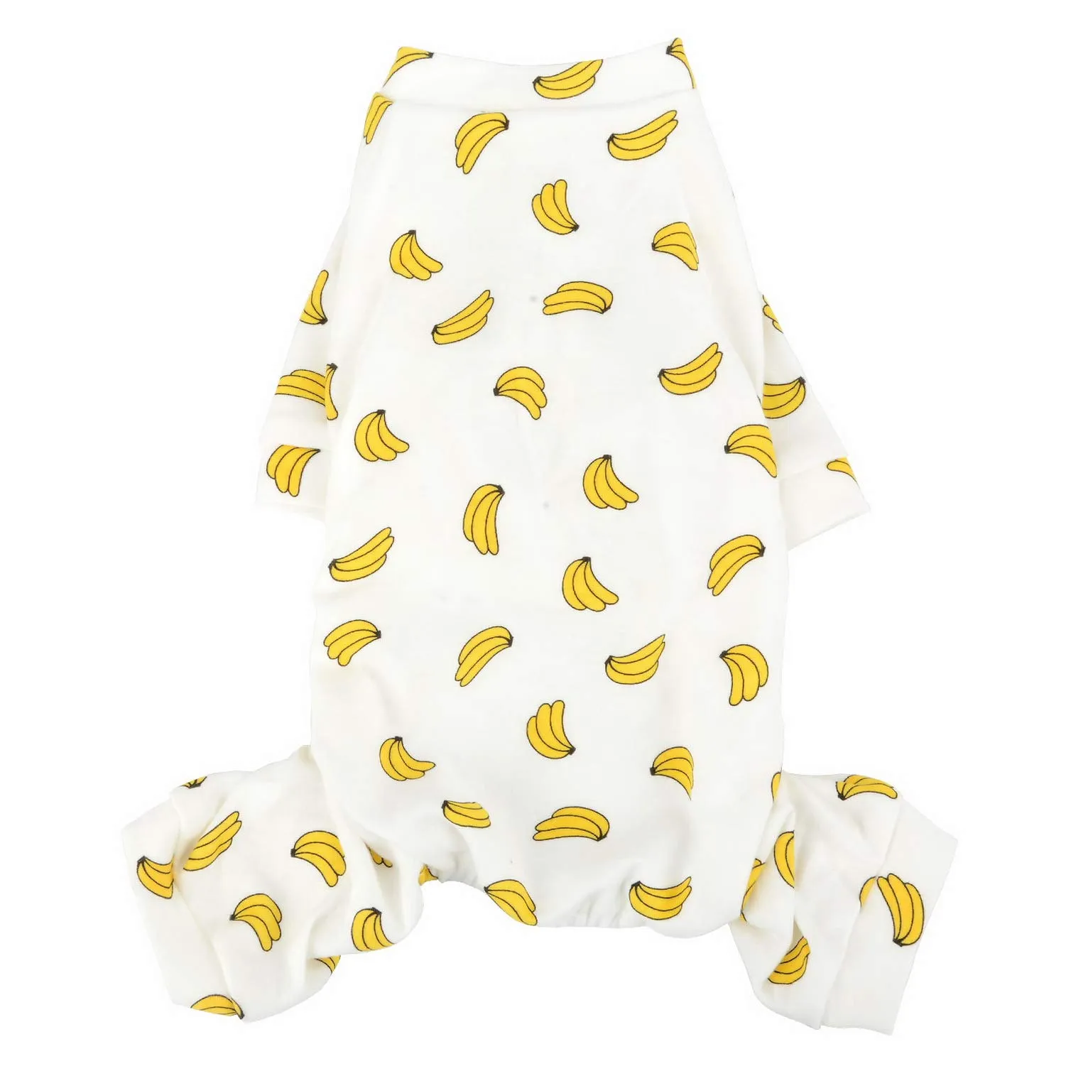 Zunea - Tuta per cani di piccola taglia, in cotone, motivo papere, copre le quattro zampe, unisex, per cani, gatti altri piccoli animali domestici - immagine 5