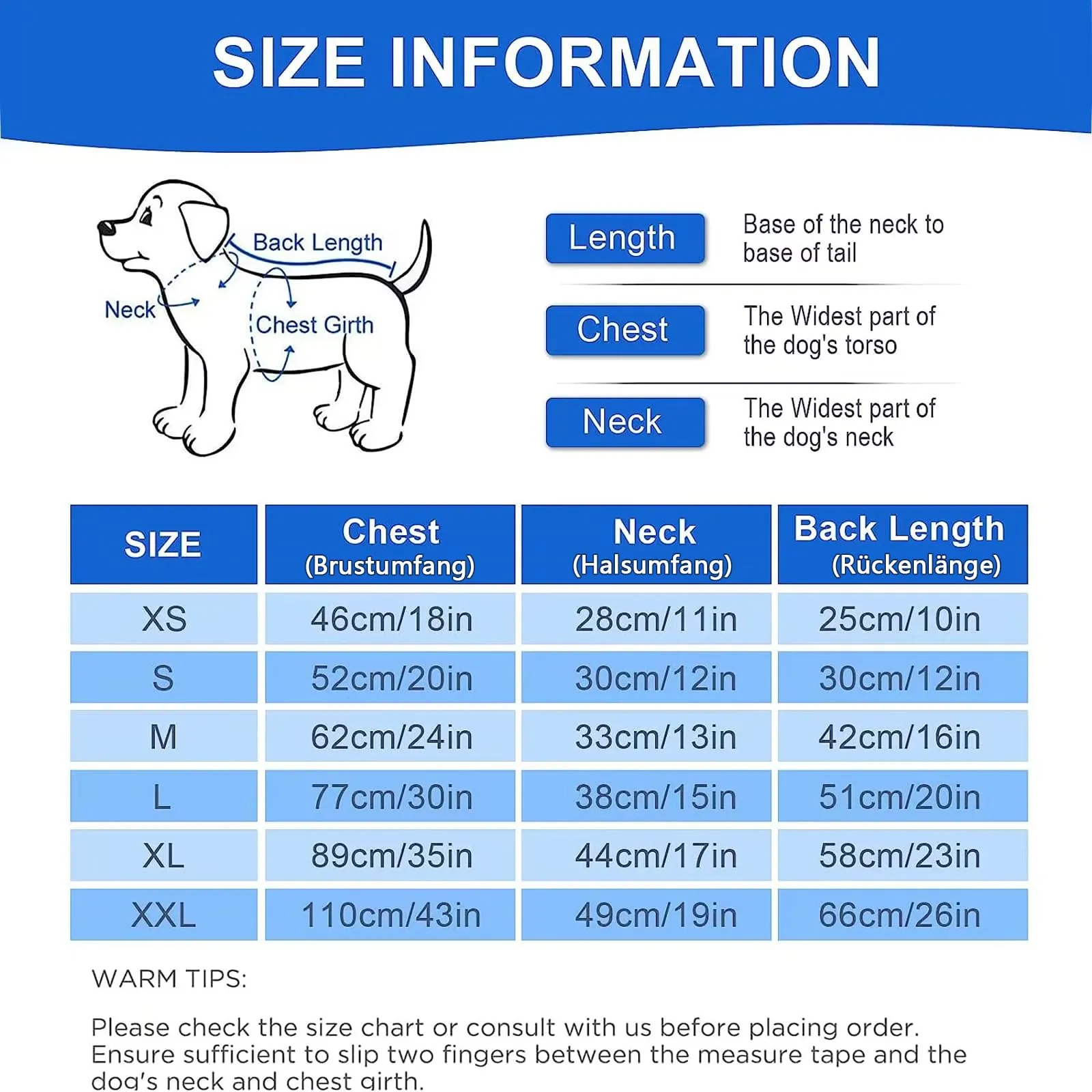 Pethiy - Stile elegante Impermeabile per Cani con cerniera e cappuccio,tasche,leggero poncho con Coulisse e con zampe-Blu-XL - immagine 7