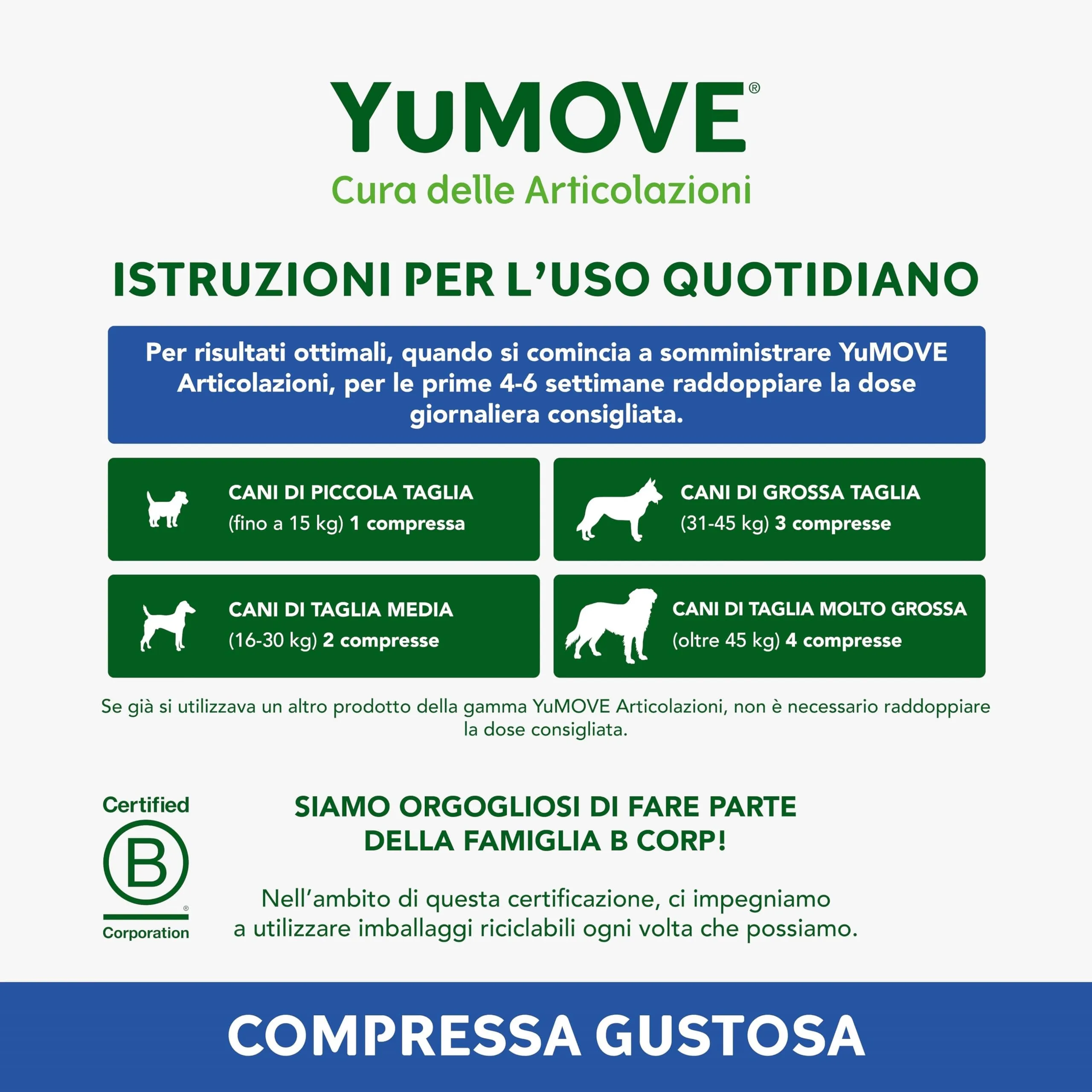 Yumove Integratore Articolazioni Cane Senior 8+ – 240 Compresse ActivEase - immagine 5