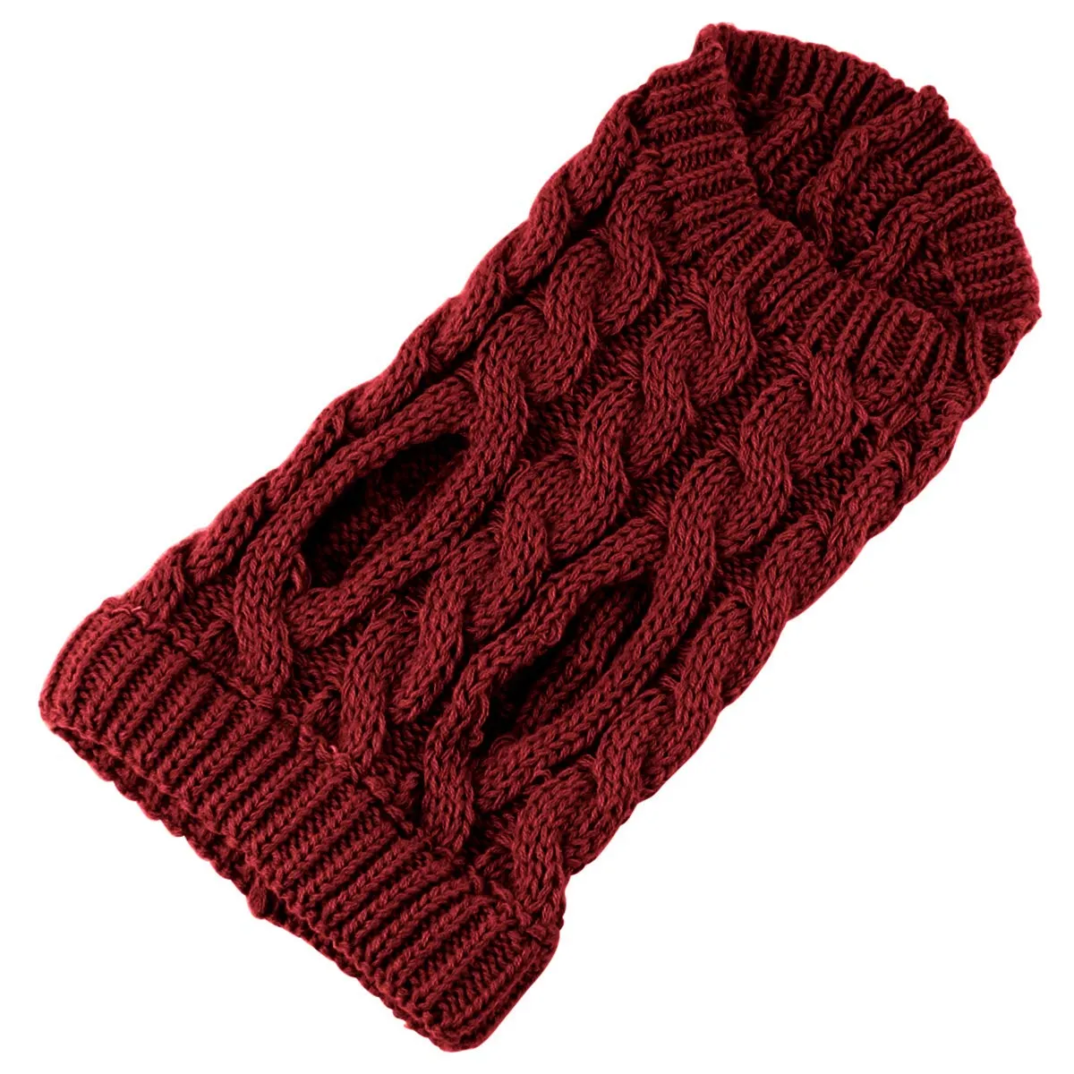 Cane da compagnia dolcevita lavorato a maglia maglione cappotto inverno scaldino ispessimento pullover maglieria cappotto all'uncinetto vestiti per piccolo cane medio grande cucciolo gatto - immagine 4