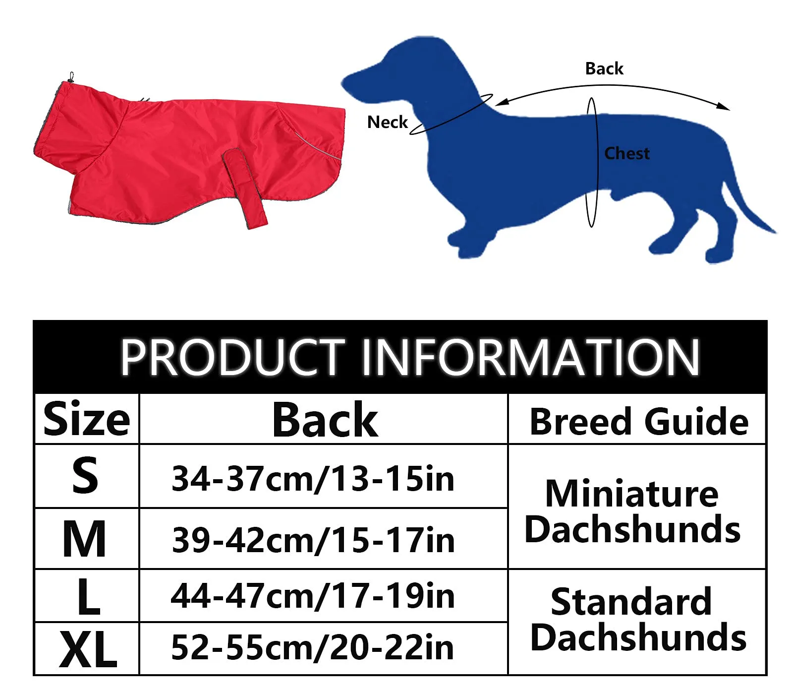 MOREZI Giacca Calda Per Cani Teckel, Abbigliamento Invernale Caldo Per Cani - immagine 7