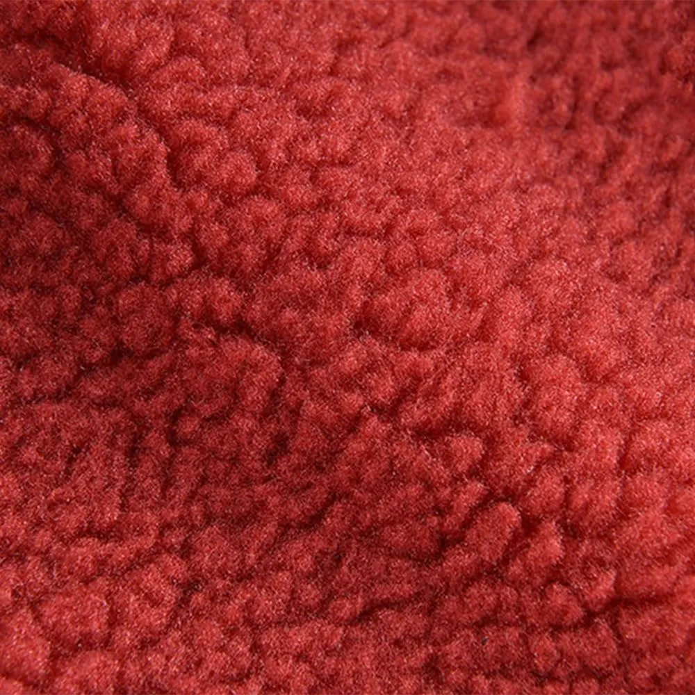 Cappotto invernale per cani, caldo cappotto invernale in pile, impermeabile e antivento, anello a D in pelle PU, comodo foderato in pile, per cani di taglia piccola, media e grande - immagine 4