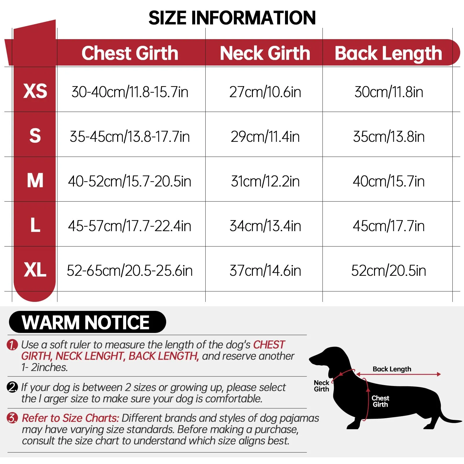 Hjyokuso Cappotto Cane, Bassotto Cappotto, Cappottino Cane Invernale Con Fodera In Morbido Pile, Vestiti Per Cani Con Striscia Riflettente e Foro Per Guinzaglio, Giubbotto Cane Bassotto - XL - immagine 3