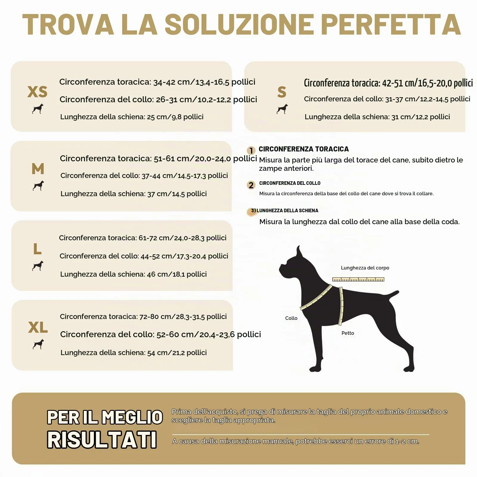 CITÉTOILE Gilet Termico Invernale per Cani in Lana Spessa Viola XS - immagine 4