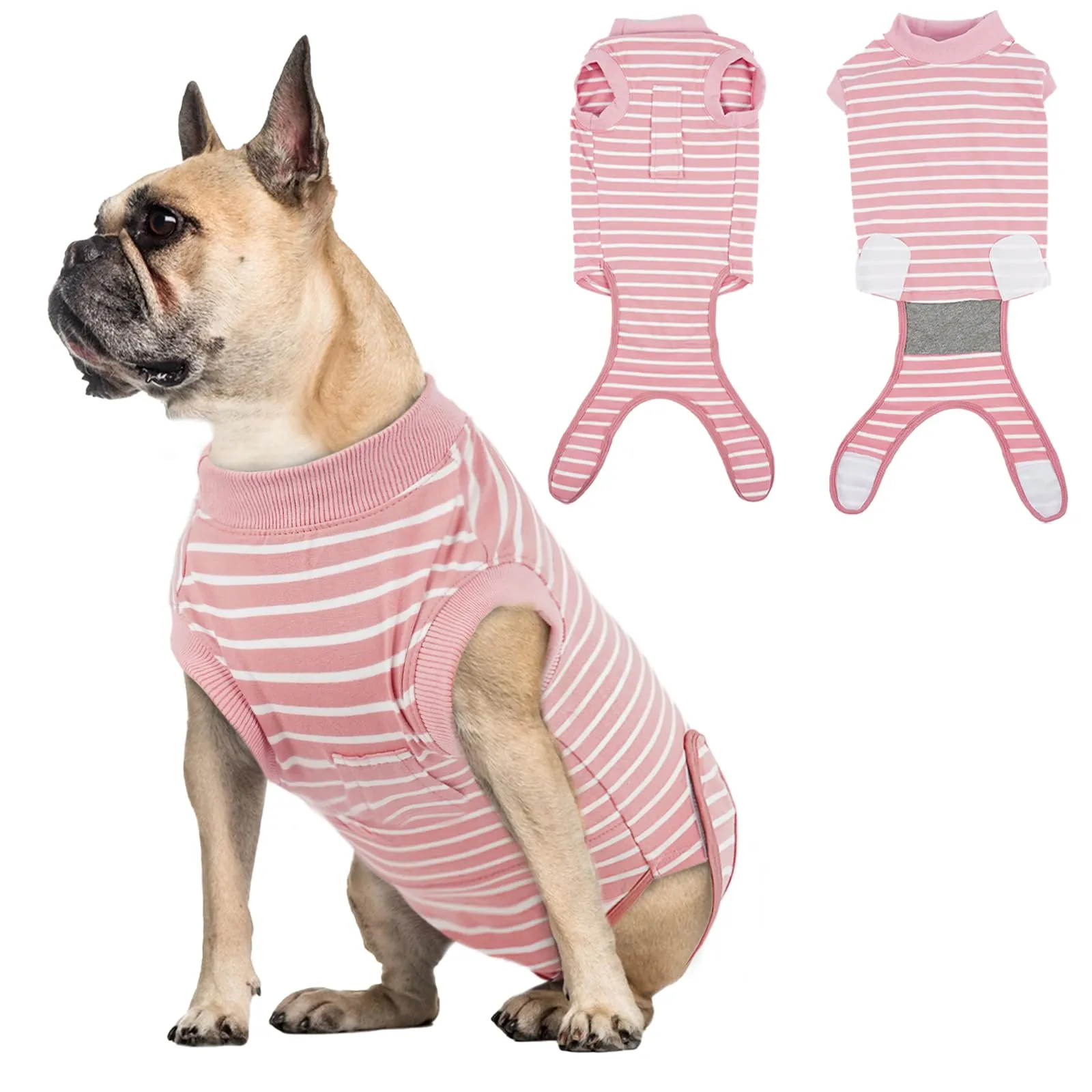 Hjumarayan Tuta Post Operatoria Cane – Body Post Operatorio per Cani, Tuta Recupero Cane e Tuta Antileccamento Cane, Alternativa al Collare Elisabettiano, Rosa XS - immagine 1