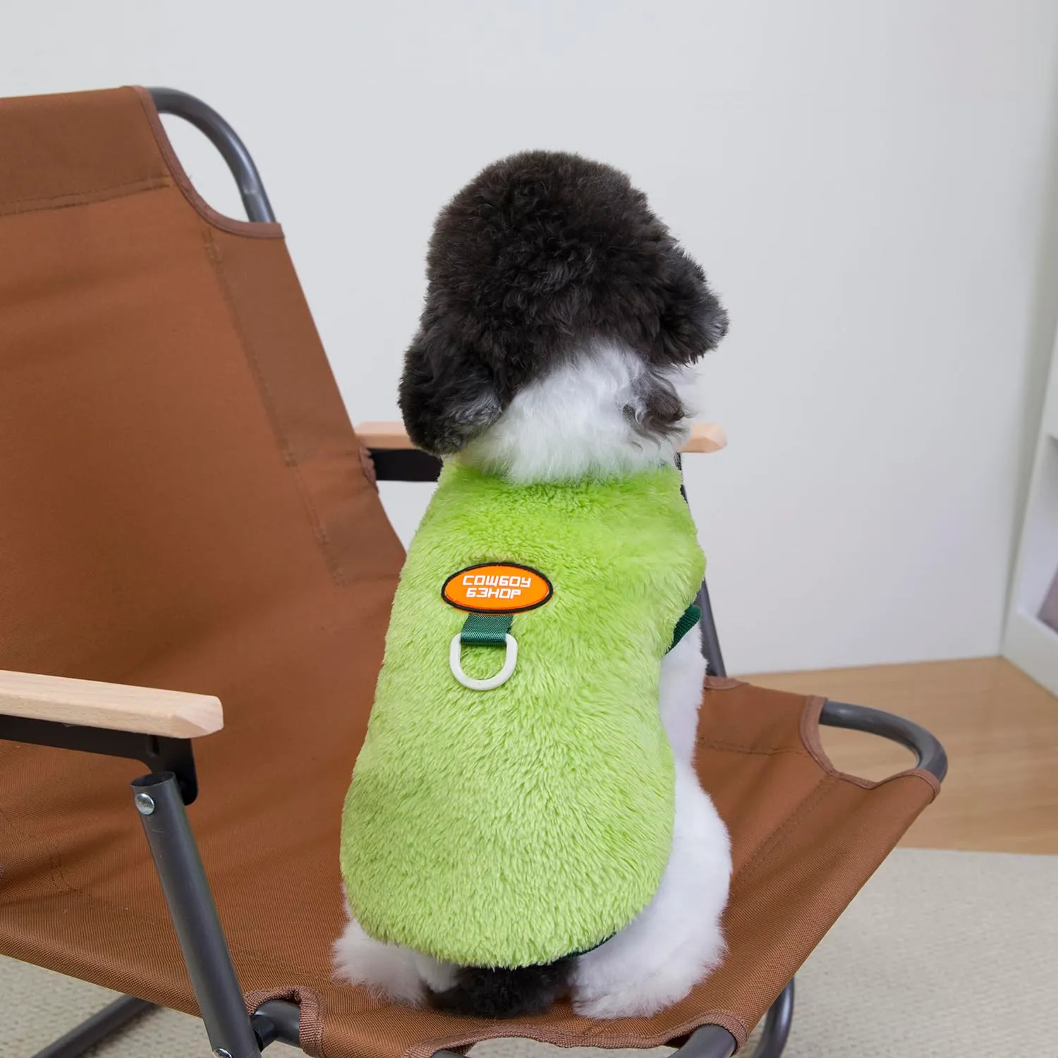 Izefia Cane Maglione Vestiti Abbigliamento Felpe Maglioni di Lana Con Guinzaglio Passante Inverno Caldo Felpa Camicia Pigiama Morbido Modello Carino Gilet Maglione per Cane di Piccola Taglia Gatto - immagine 5