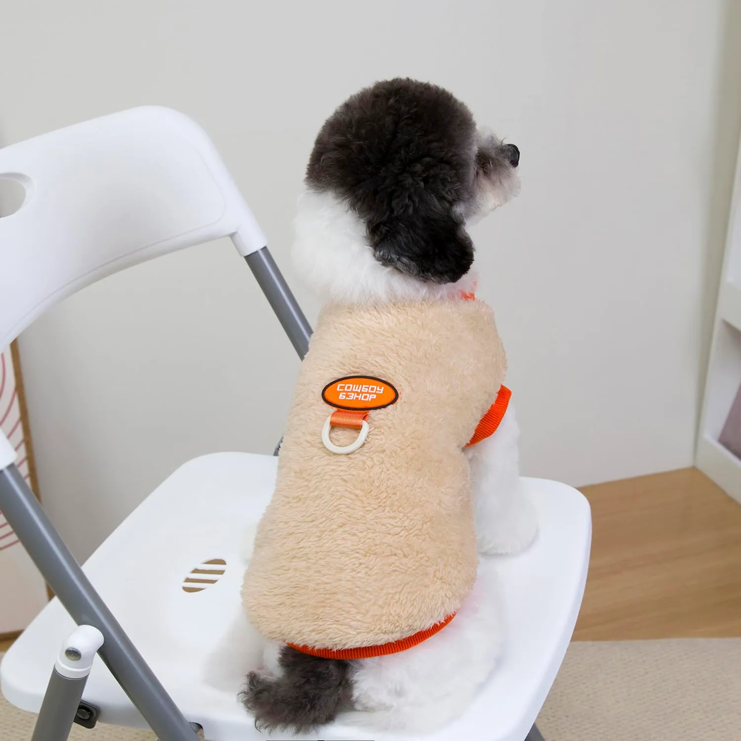 Izefia Cane Maglione Vestiti Abbigliamento Felpe Maglioni di Lana Con Guinzaglio Passante Inverno Caldo Felpa Camicia Pigiama Morbido Modello Carino Gilet Maglione per Cane di Piccola Taglia Gatto - immagine 4