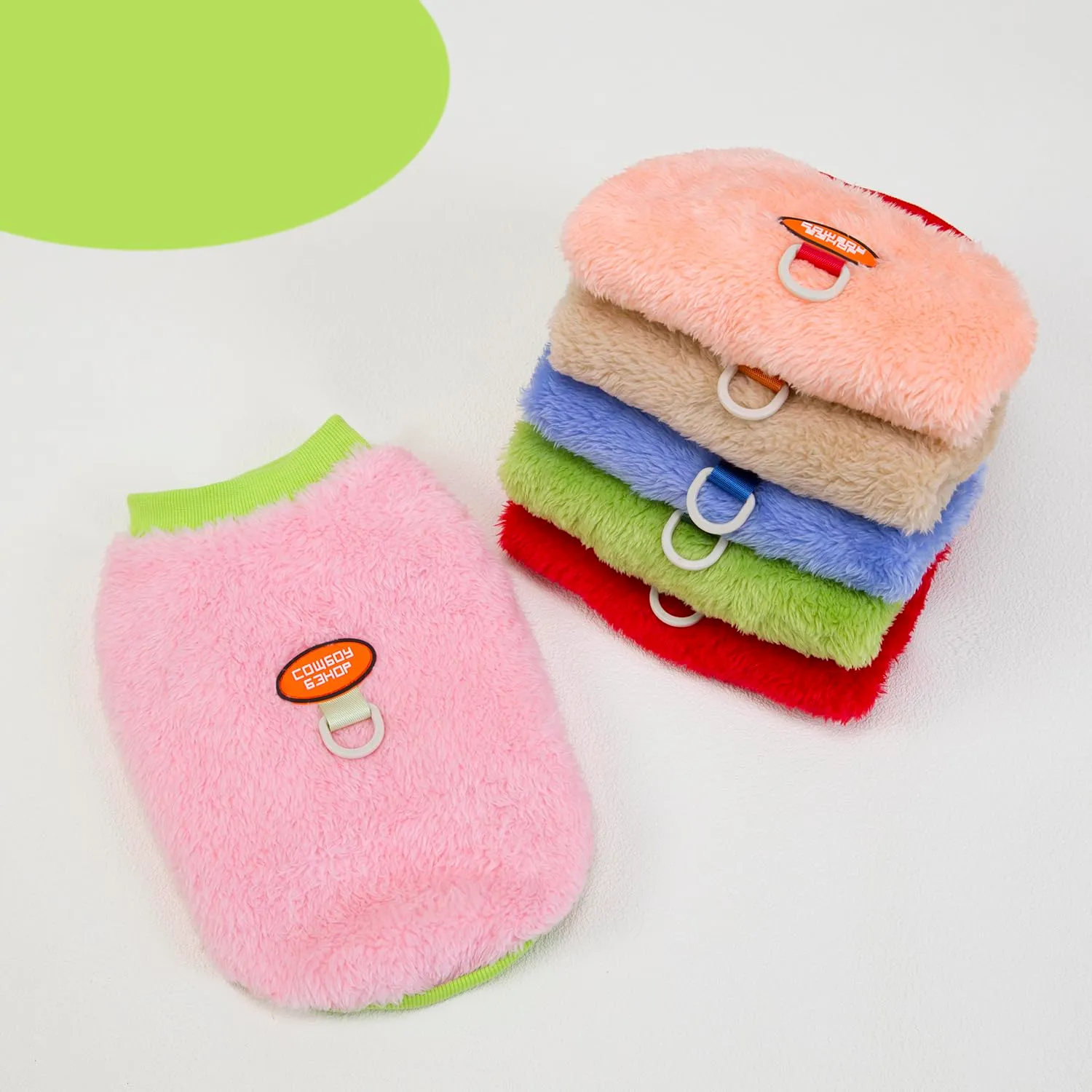 Izefia Cane Maglione Vestiti Abbigliamento Felpe Maglioni di Lana Con Guinzaglio Passante Inverno Caldo Felpa Camicia Pigiama Morbido Modello Carino Gilet Maglione per Cane di Piccola Taglia Gatto - immagine 9