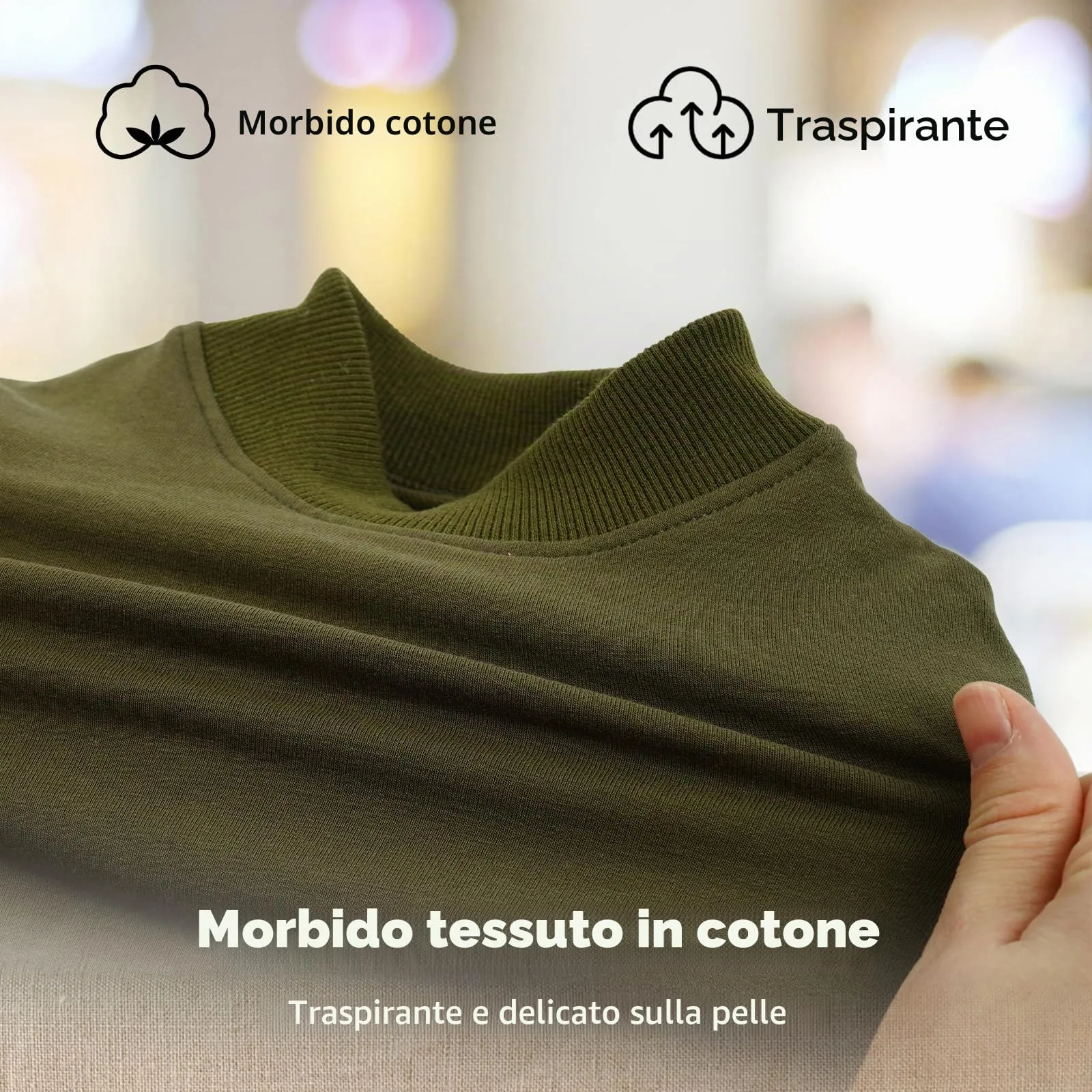 Hjumarayan Tuta Post Operatoria Cane – Body Post Operatorio per Cani, Tuta Recupero Cane e Tuta Antileccamento Cane, Alternativa al Collare Elisabettiano, Verde Militare XS - immagine 3